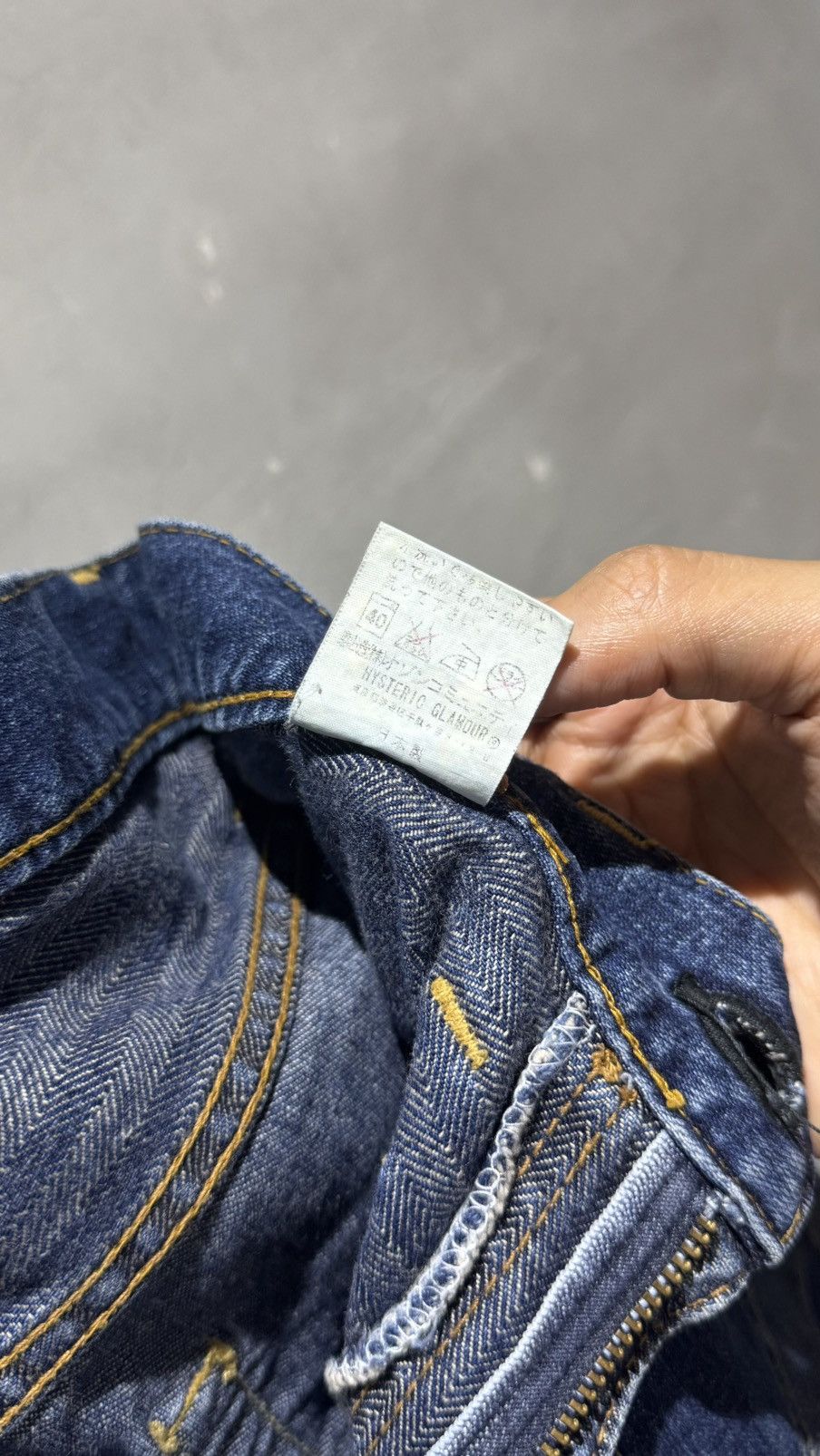 Hysteric Glamour × If Six Was Nine × Japanese Brand Hysteric Glamour Distressed Flared Hagi Denim Pants Size US 29 - 9 Thumbnail