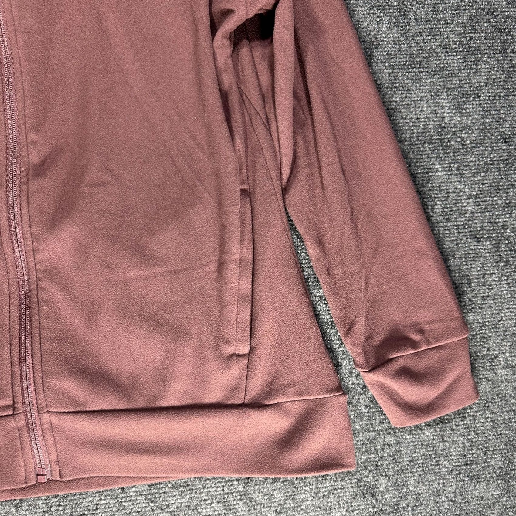 Vintage MONDE TTA Full Zip Sweatshirt Womens M Purple Stretch Pockets Jacket Size M / US 6-8 / IT 42-44 - 3 Thumbnail