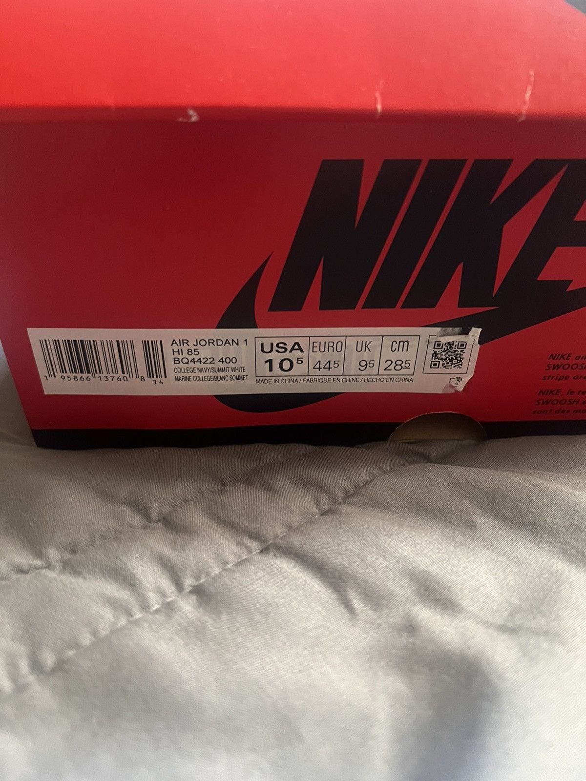 Jordan Brand Air Jordan 1 Retro High ‘85 OG ‘Georgetown Size US 10.5 / EU 43-44 - 12 Thumbnail
