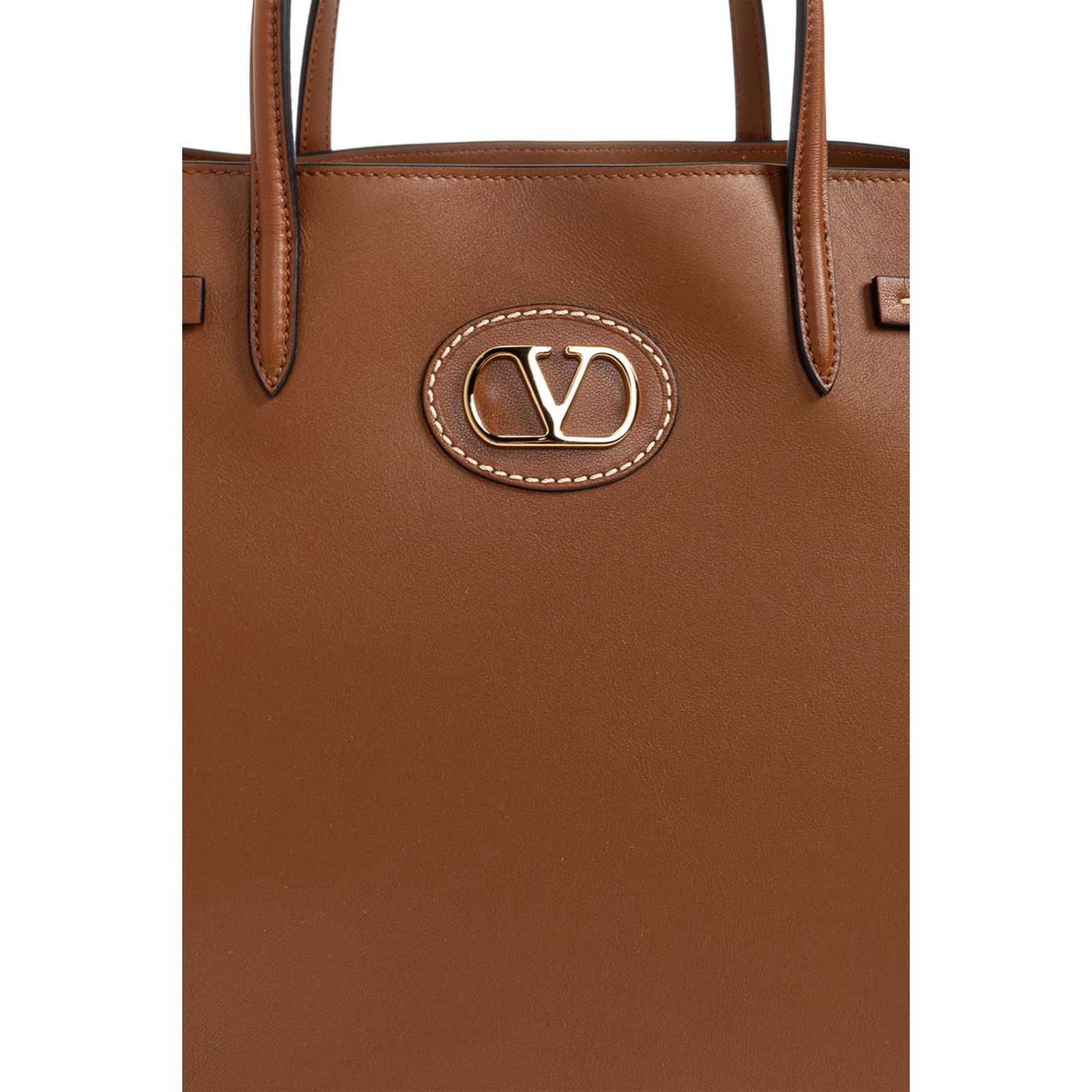 Valentino VALENTINO GARAVANI Antibes Brown Tote Bag New & Authentic Size ONE SIZE - 5 Thumbnail