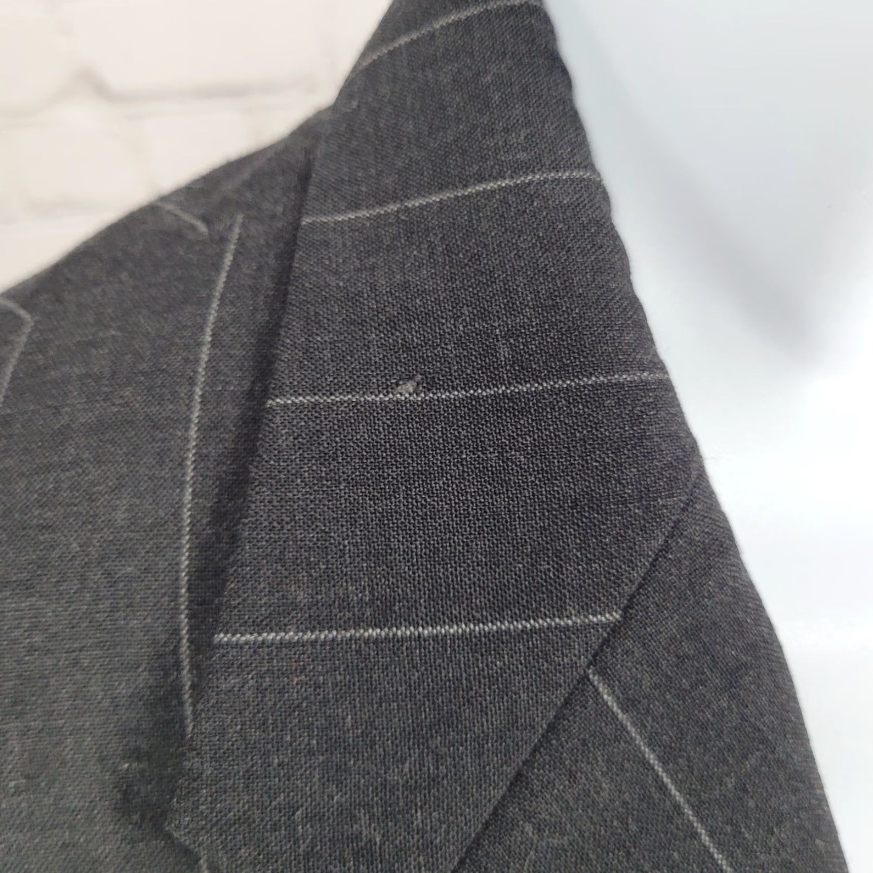 Ralph Lauren VINTAGE Ralph Lauren Blazer Polo University Club Gray Wool 100% Virgin Wool Notch Lapel Single-Breasted Two-Button Classic fit Men 40 Regular Size Size US L / EU 52-54 / 3 - 5 Thumbnail