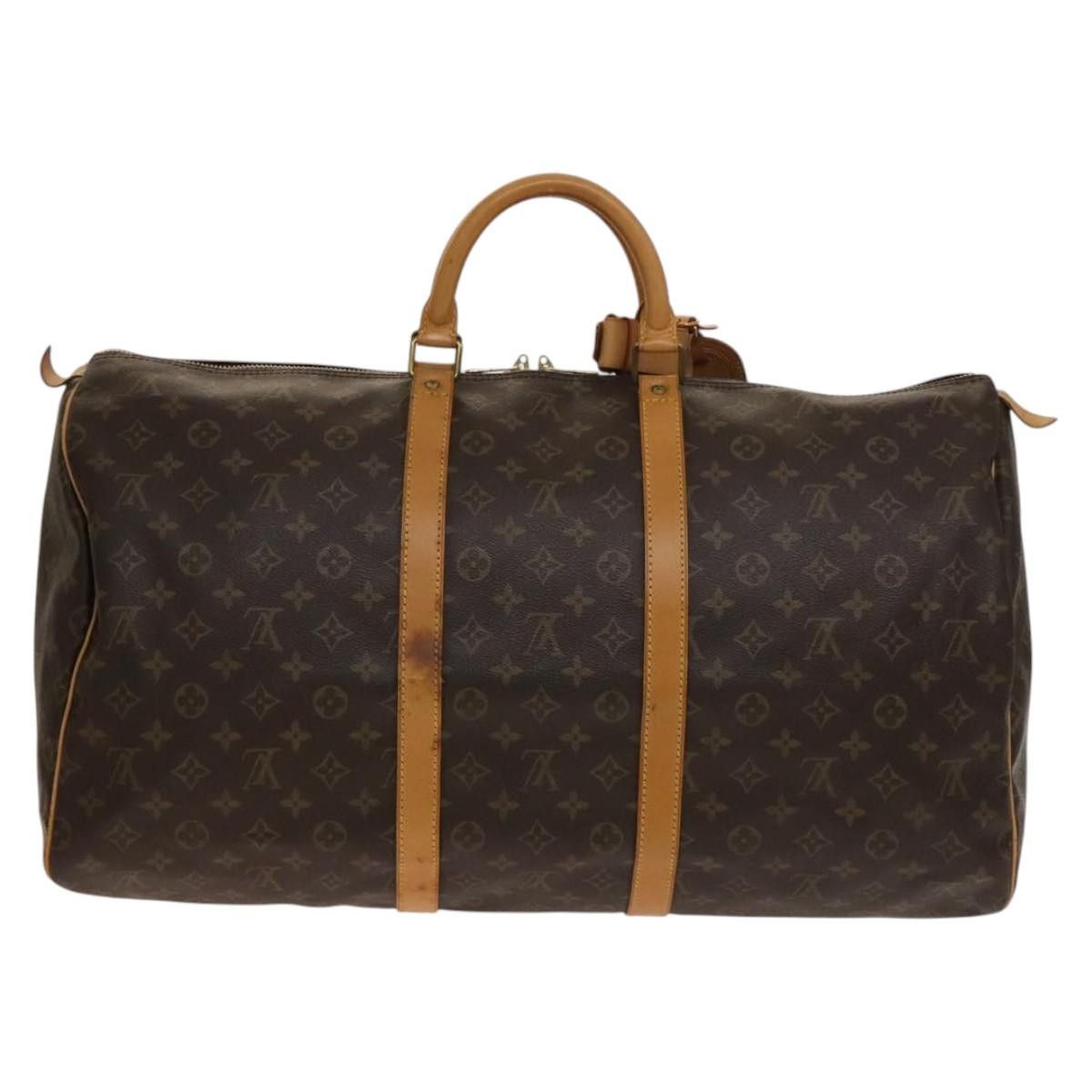Louis Vuitton LOUIS VUITTON Monogram Keepall 55 Boston Bag M41424 Size ONE SIZE - 3 Thumbnail