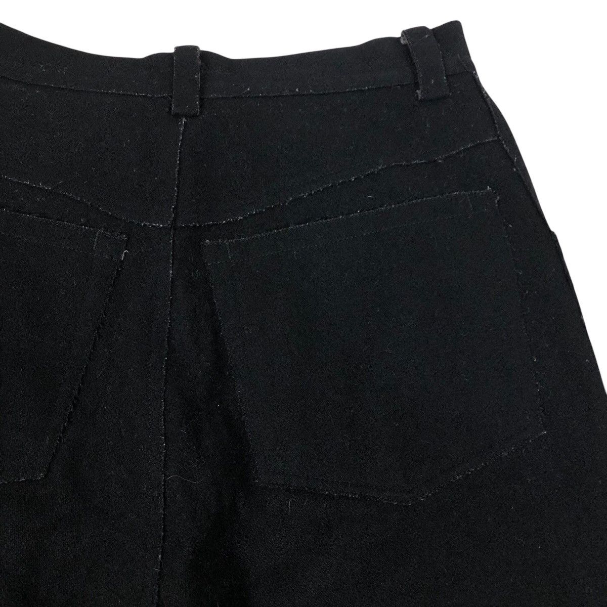 Yohji Yamamoto Y’s Yohji Yamamoto A/W 2011 Deconstructed Wool Pants Size 28" / US 6 / IT 42 - 9 Thumbnail