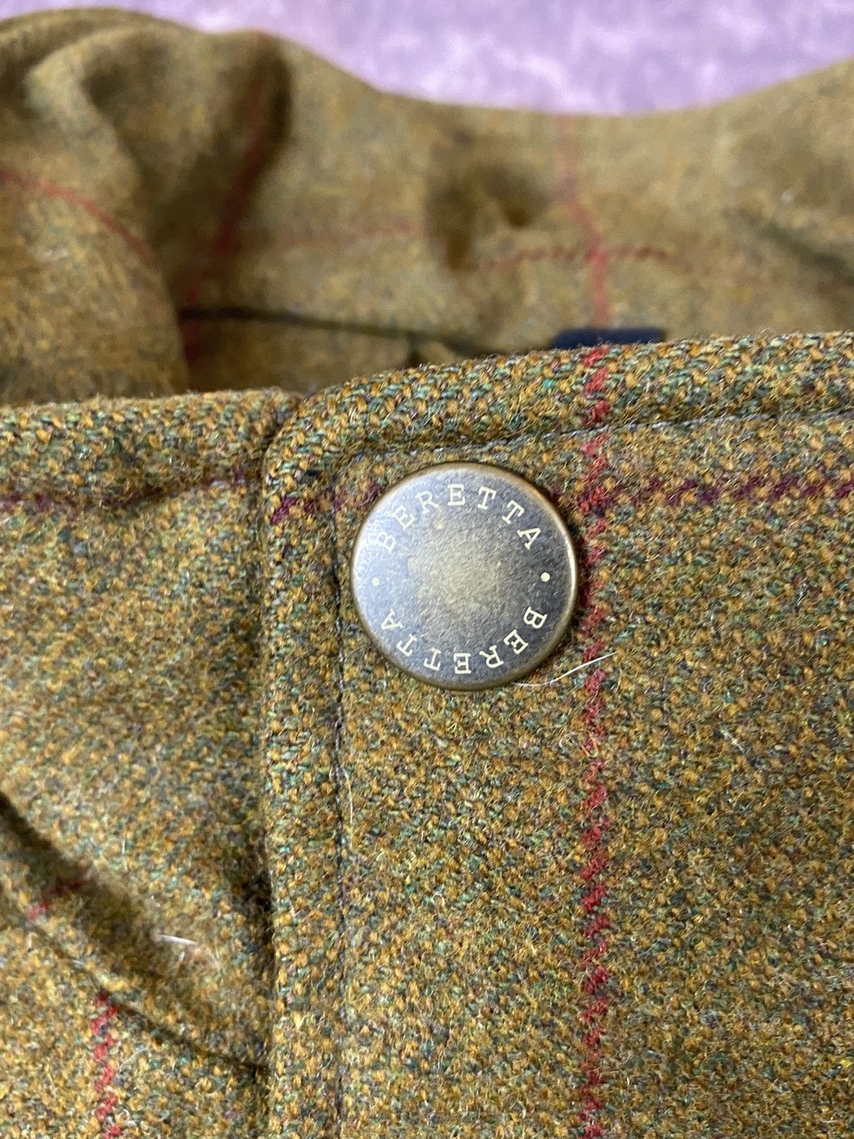 Beretta Beretta Wool Lanificio di Pray Tweed Hunting Jacket Size: 54 Size US L / EU 52-54 / 3 - 8 Thumbnail