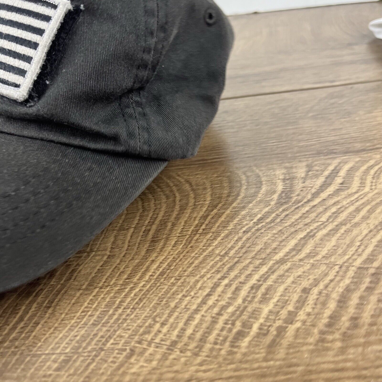 Other Distressed USA Flag Hat American Flag Black Cap Adjustable H Size ONE SIZE - 9 Thumbnail