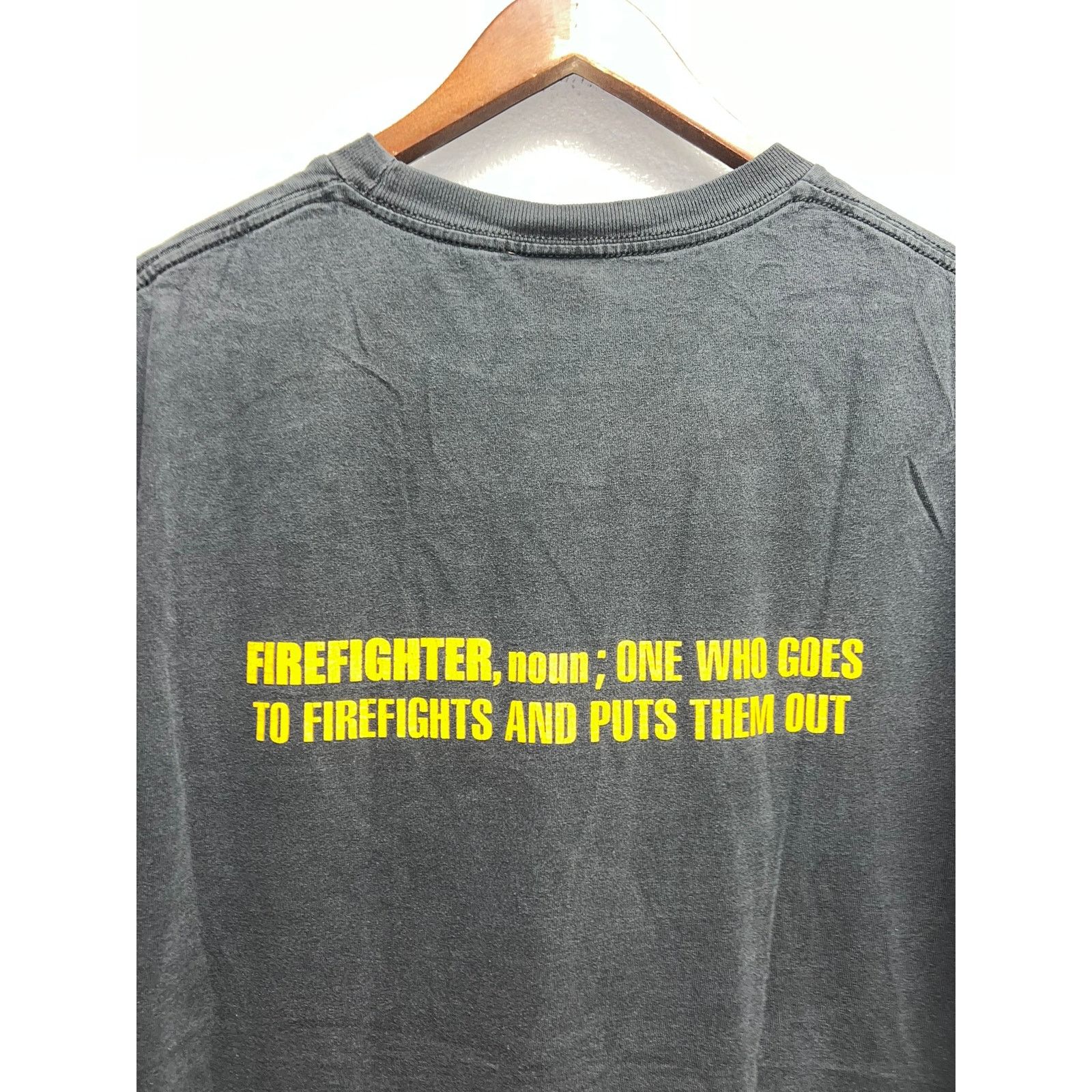 Vintage Vintage Baghdad Firefighter Shirt Chapter Knuckle Draggers L Size US L / EU 52-54 / 3 - 6 Thumbnail