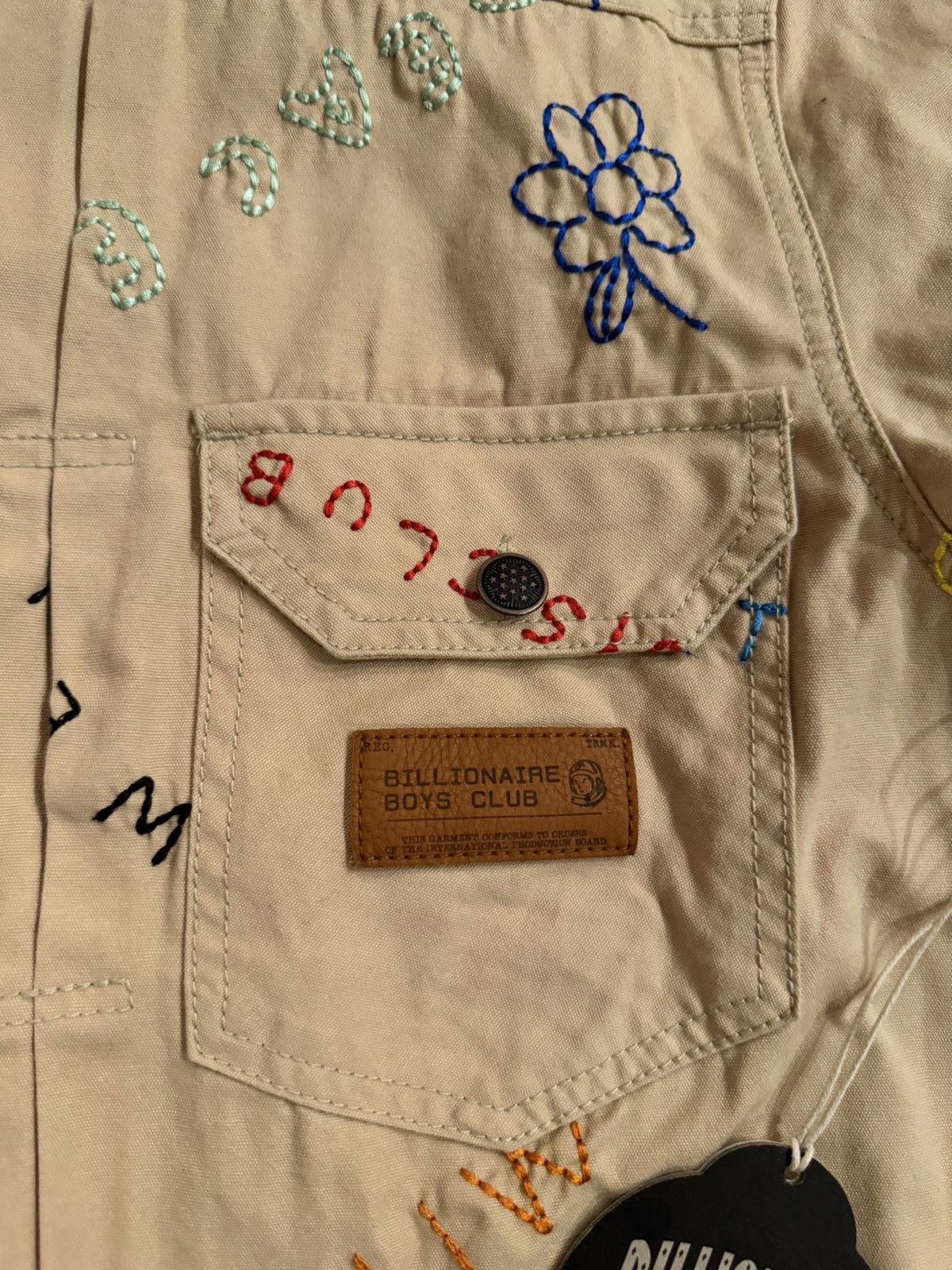 Billionaire Boys Club 🔥300$ BILLIONAIRE BOYS CLUB Homeroom Multi logo Jacket Size US L / EU 52-54 / 3 - 18 Thumbnail