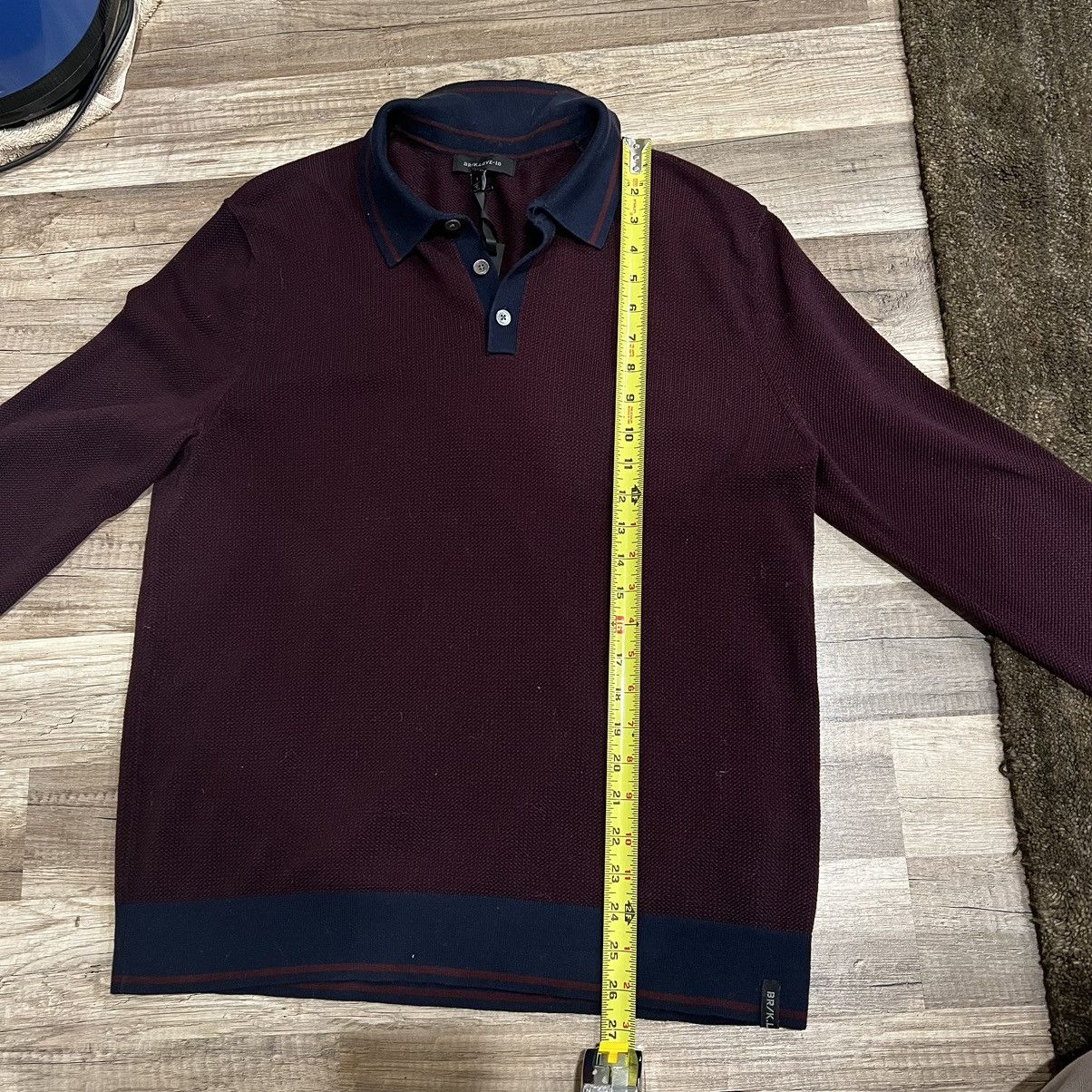 Banana Republic BANANA REPUBLIC X KEVIN LOVE Supima Cotton Sweater Polo Size US L / EU 52-54 / 3 - 11 Thumbnail