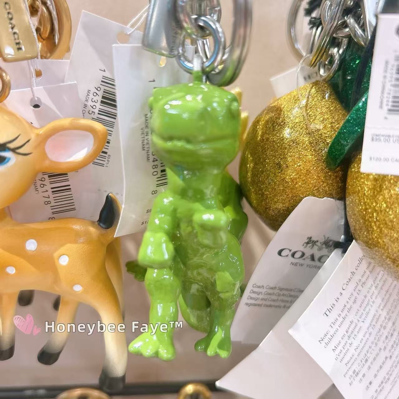 Coach T Rex Bag Charm CAX75 Size ONE SIZE - 3 Thumbnail