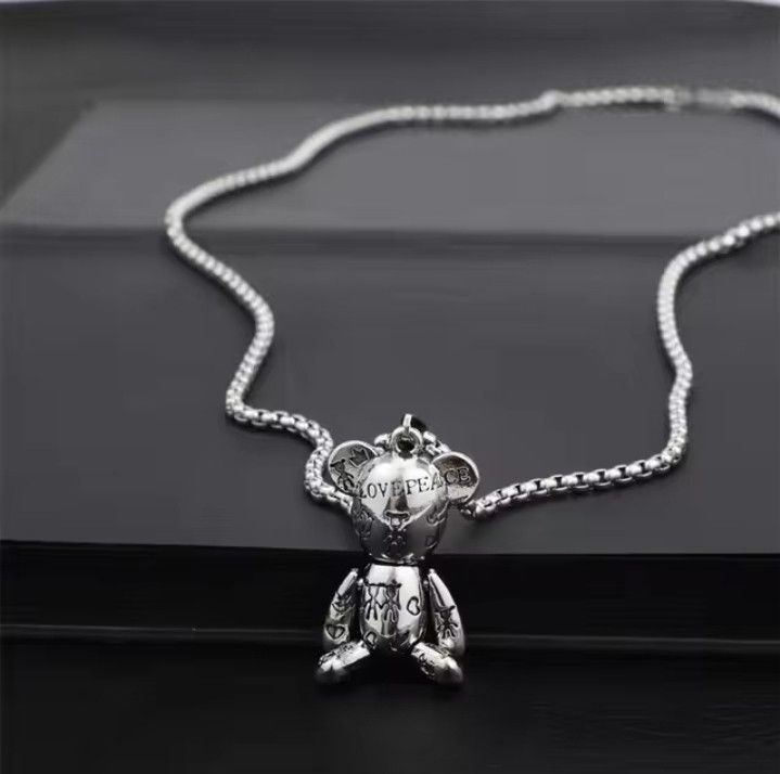 Jewelry Punk Necklace Gothic Chain Size ONE SIZE - 4 Thumbnail