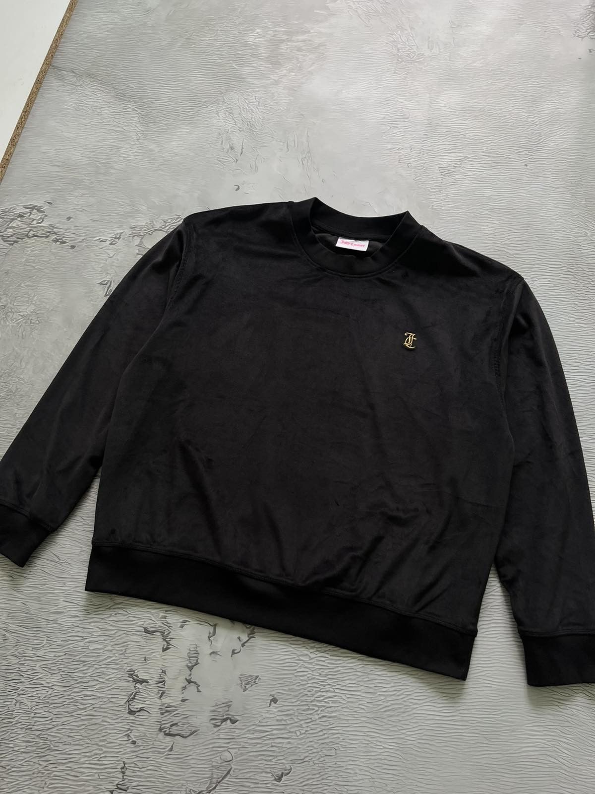 Juicy Couture Juicy Couture Sport Velure Sweatshirt Women Black Size XL / US 12-14 / IT 48-50 - 1 Thumbnail