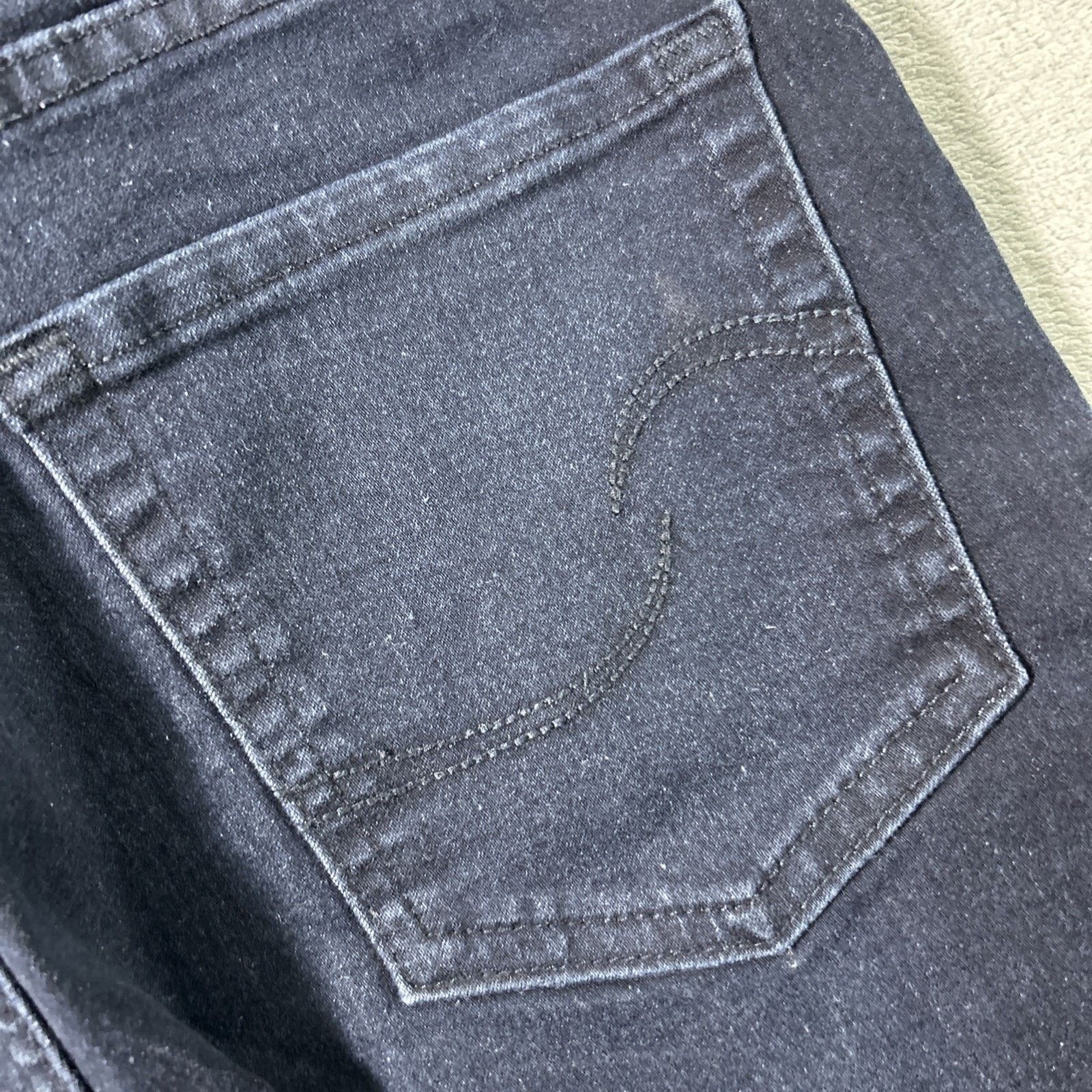 Levi's Levis Pull ON Slim Straight Jeans Womens 10 30x30 Skinny Size 32" / US 10 / IT 46 - 6 Thumbnail