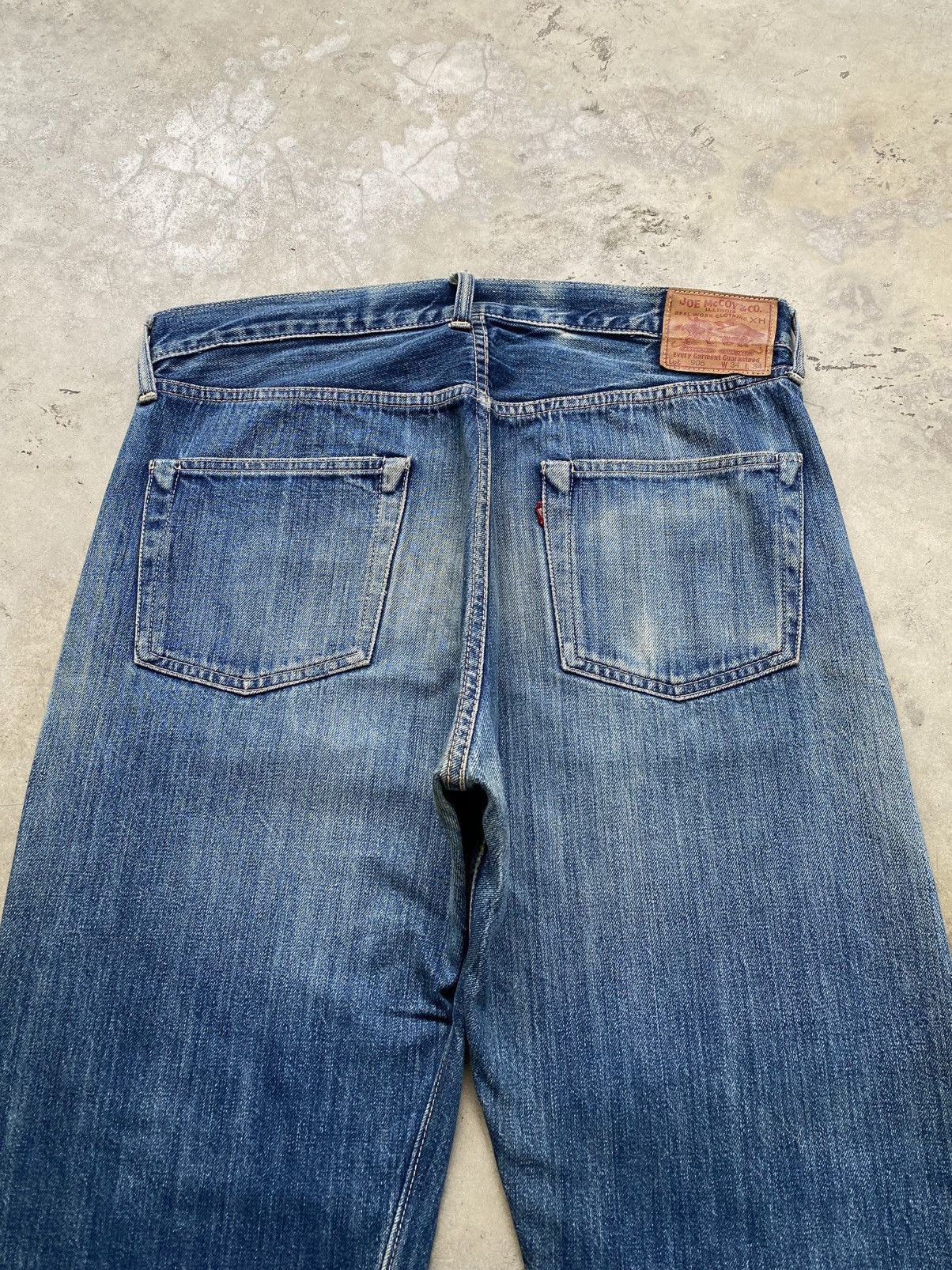 Vintage Joe McCoy 906 Distressed Japanese Selvedge Denim ??