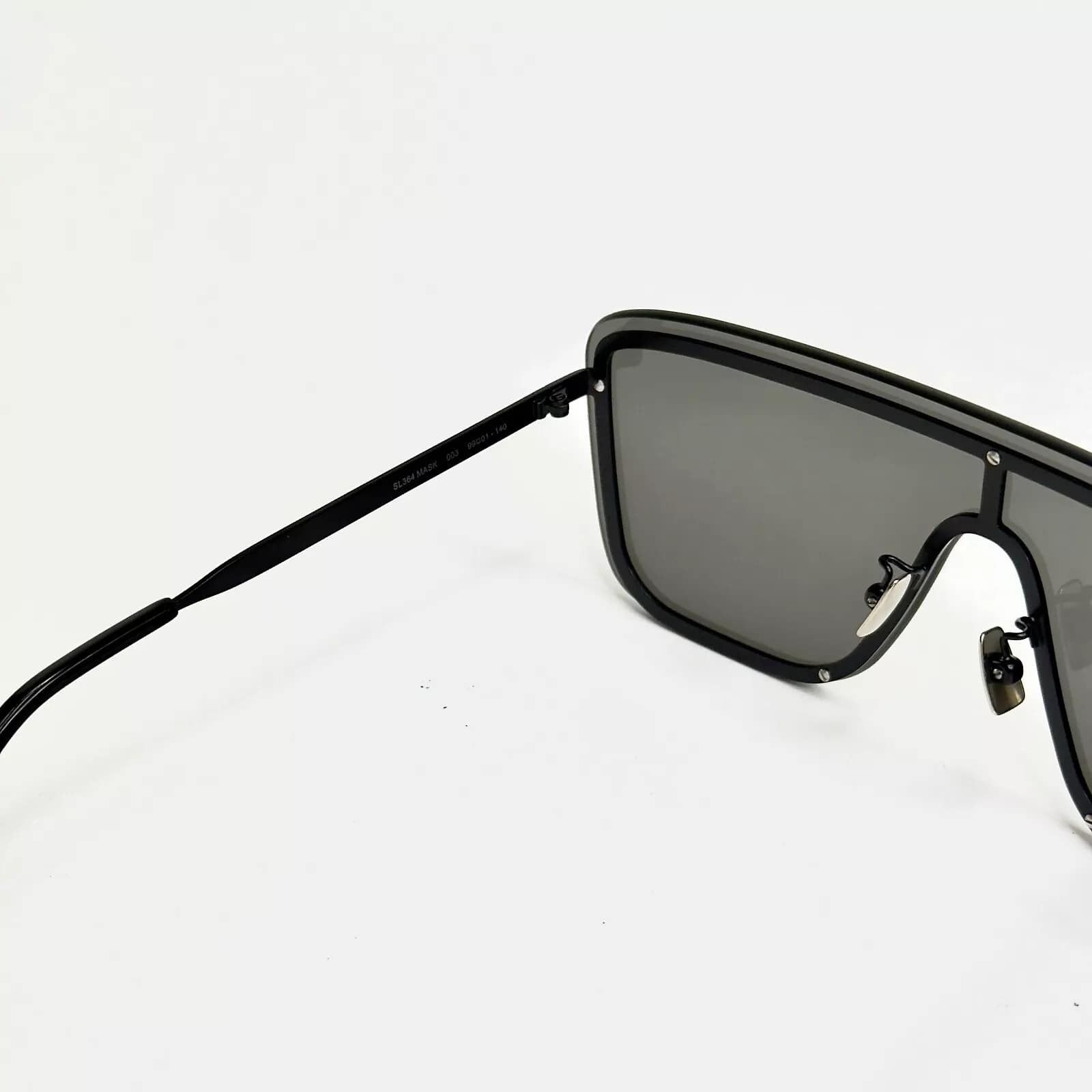 Yves Saint Laurent SAINT LAURENT 364 MASK YSL SL364 003 Black Silver Mirror Size ONE SIZE - 3 Thumbnail
