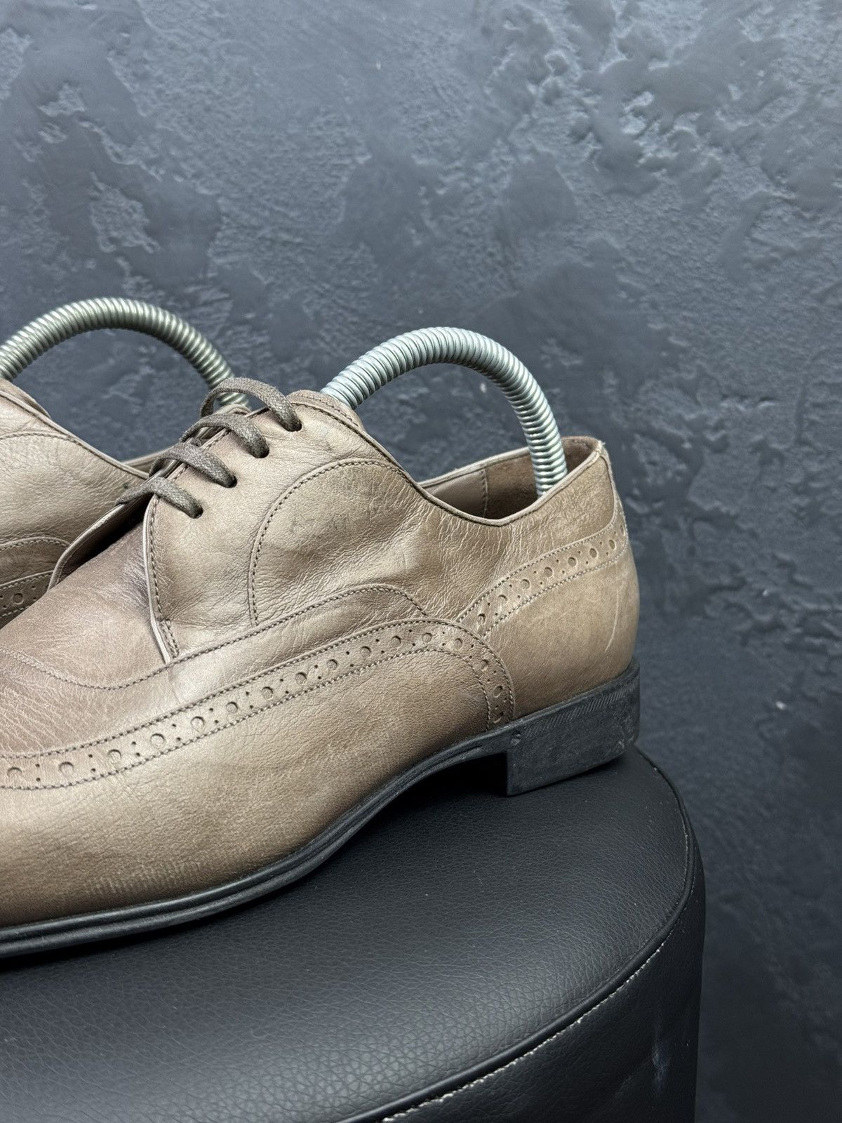 Dolce & Gabbana DOLCE & GABBANA Leather Derby Shoes Size 6 Size US 6 / EU 39 - 2 Thumbnail