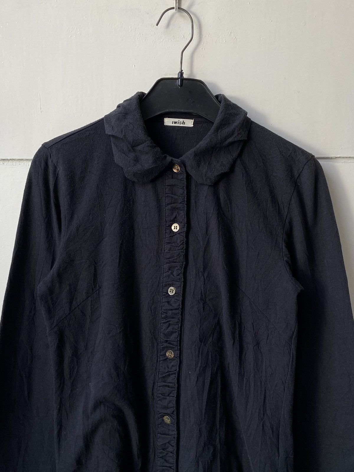 Japanese Brand Y’S BIS I WISH Navy Shirt Size US XS / EU 42 / 0 - 2 Thumbnail