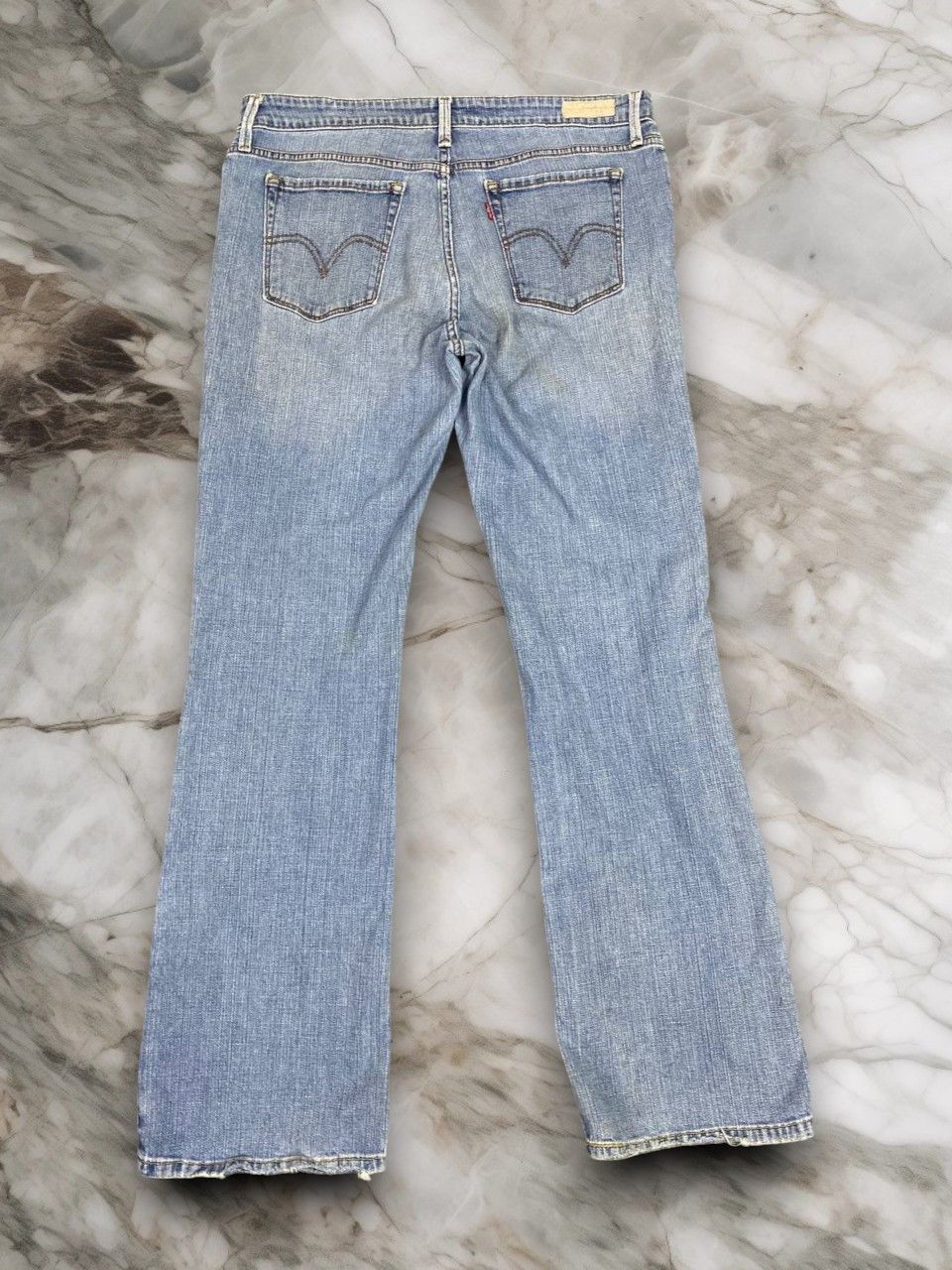 Levi's vintage levis 545 low bootcut stretch denim nice design Size 36" / US 14 / IT 50 - 2 Thumbnail