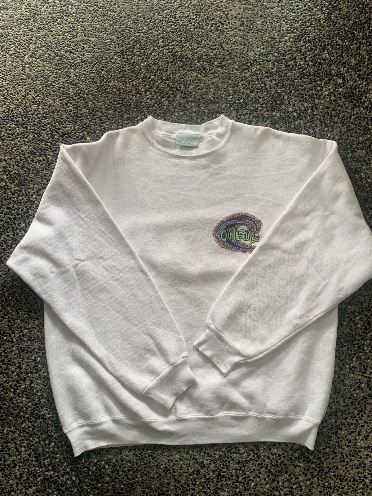 O'Neill Vintage 90s Oneill Surf / Surfing / Skate Sweatshirt Size US L / EU 52-54 / 3 - 12 Thumbnail