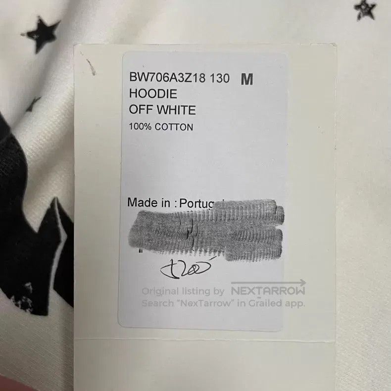 Givenchy Givenchy White Star Ribbon Hoodie Size US M / EU 48-50 / 2 - 6 Thumbnail