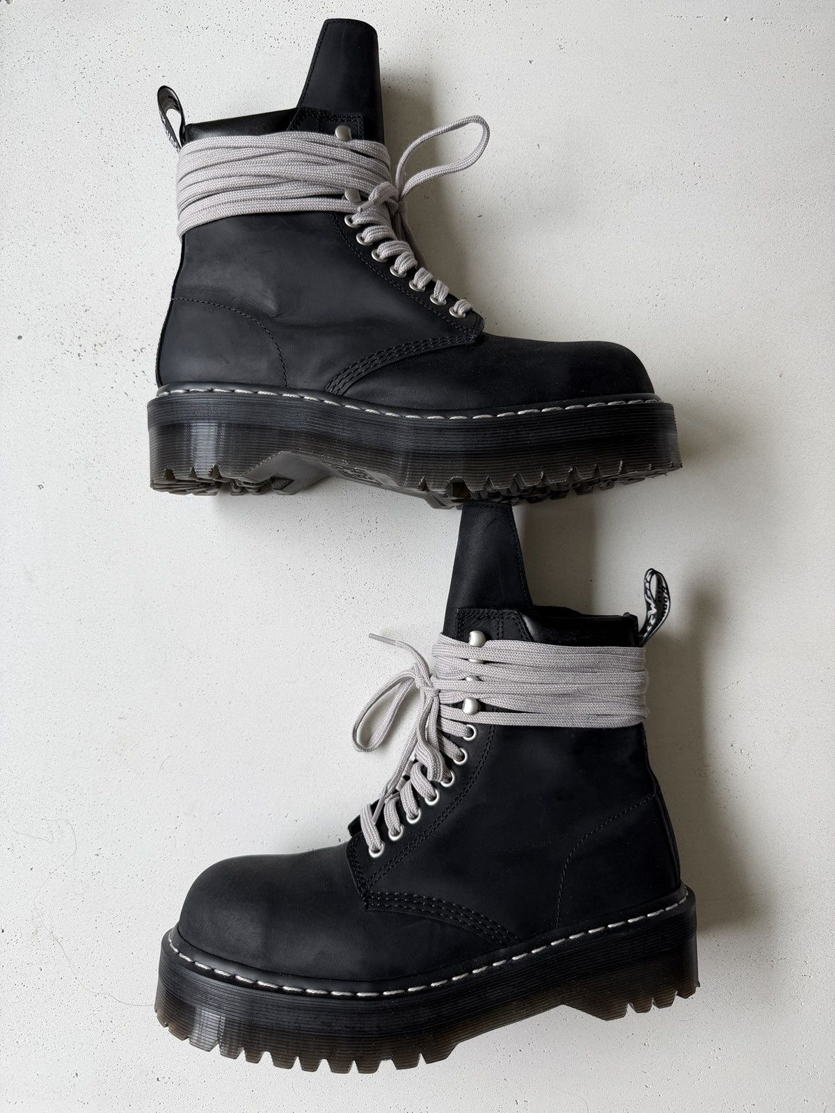 Dr. Martens x Rick Owens FW25 Quad Sole Steel Toe Boot