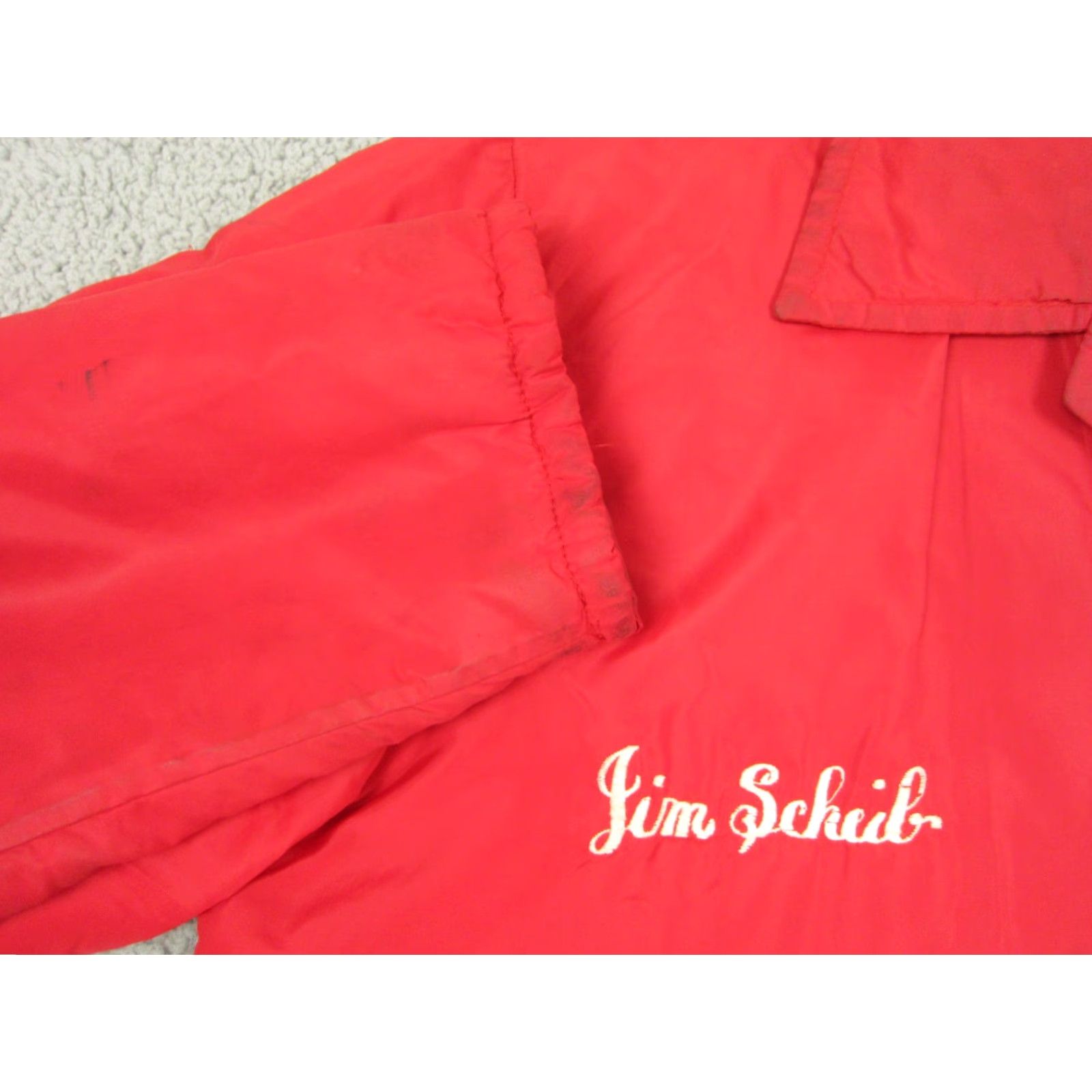 Vintage VINTAGE Maple Windbreaker Jacket Mens Large Red Soccer Club Hatboro Horsham Size US L / EU 52-54 / 3 - 3 Thumbnail