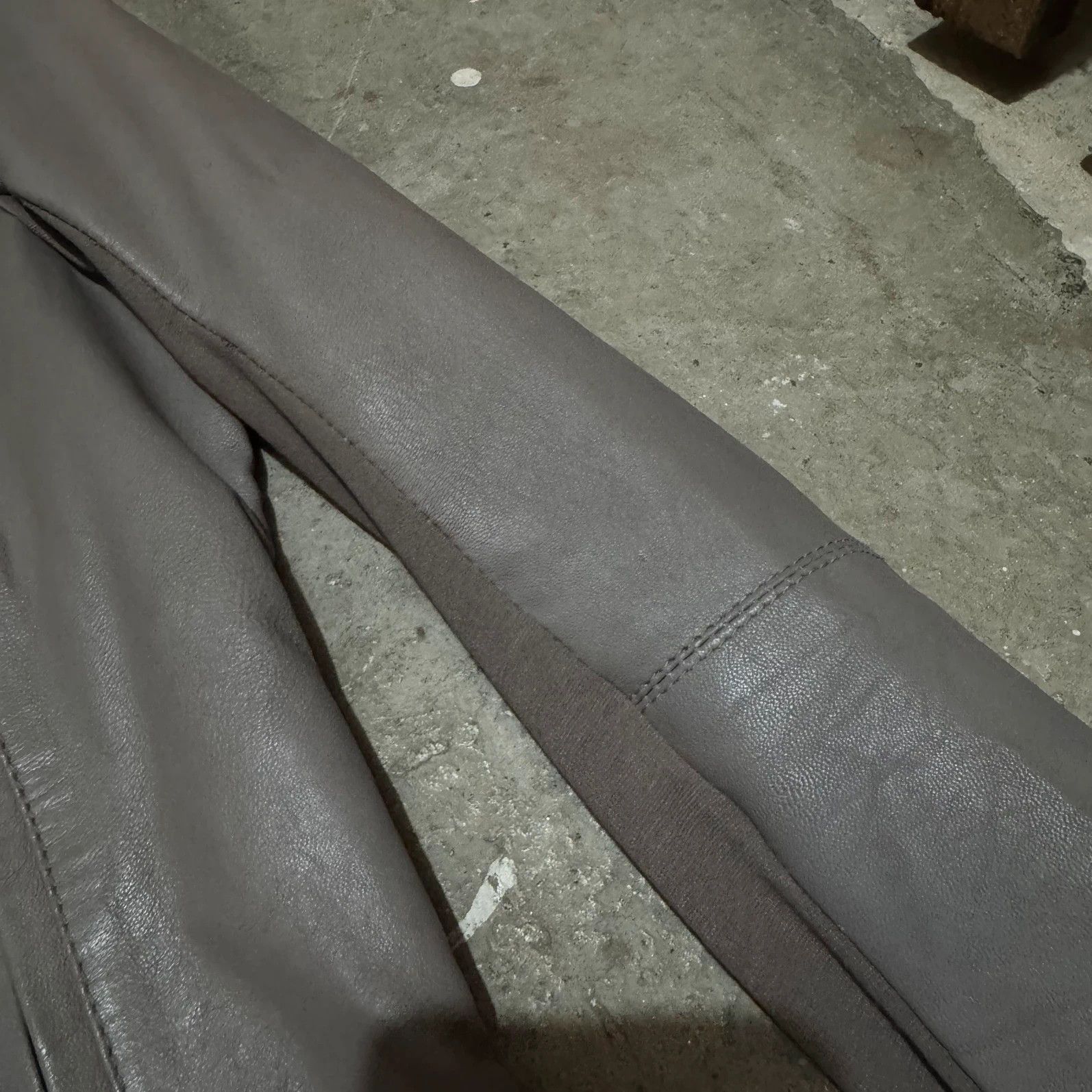 Other Rick Owens style leather jacket Size S / US 4 / IT 40 - 9 Thumbnail