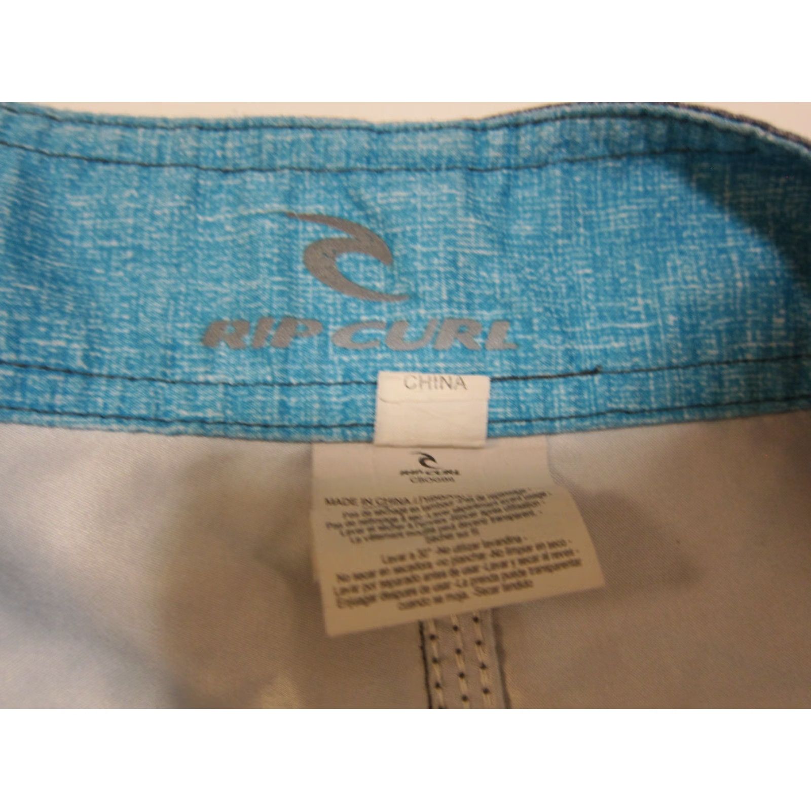 Rip Curl Rip Curl Grey Lightweight Quick Dry Swim Surf Beach Cargo Board Shorts Men 30 Size US 30 / EU 46 - 3 Thumbnail