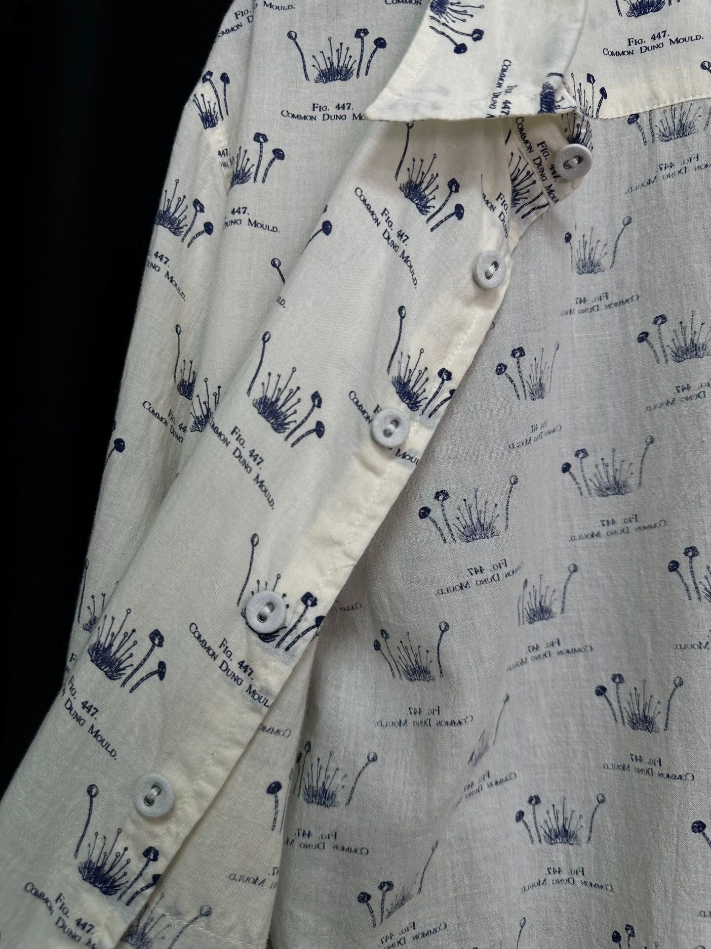 Paul Harnden Shoemakers Paul Harnden Rare Early Mushroom Print Washed Cotton Loose S Size US S / EU 44-46 / 1 - 6 Thumbnail