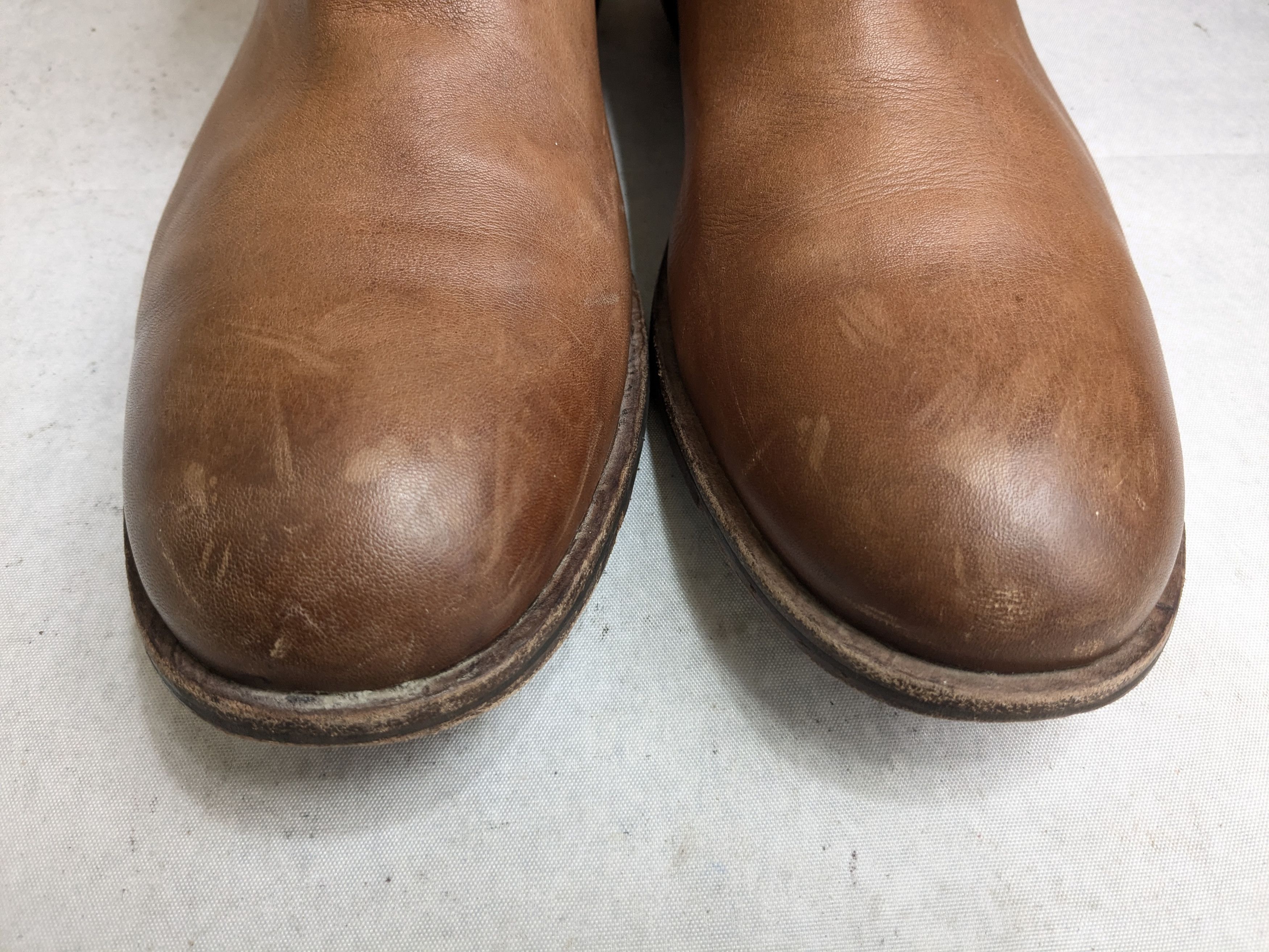 Frye Frye Harness Boots Brown 10.5 Leather Buckle Strap Size US 10.5 / EU 43-44 - 4 Thumbnail