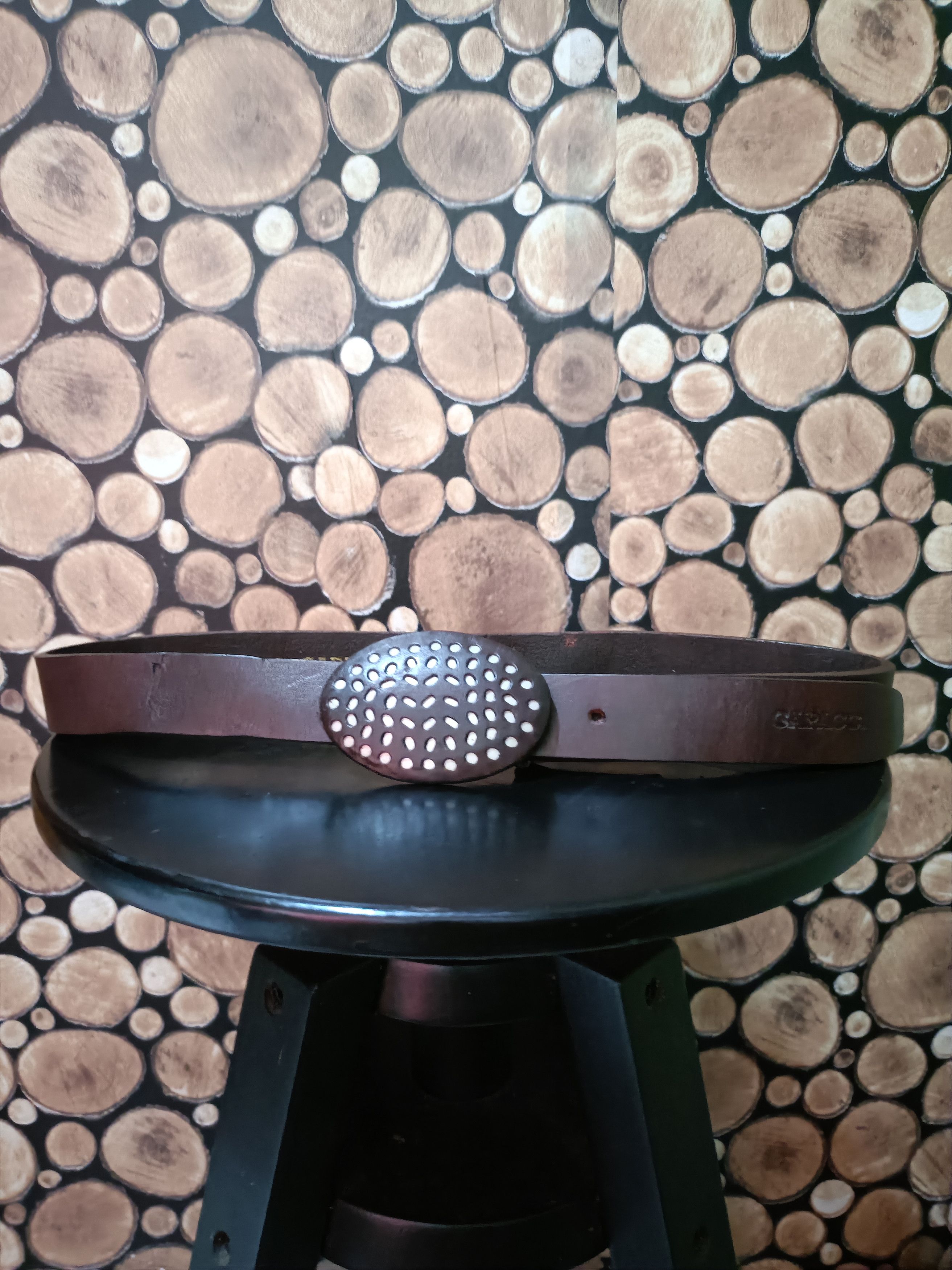 Vintage Vintage capacci dotted leather belt Size ONE SIZE - 5 Thumbnail