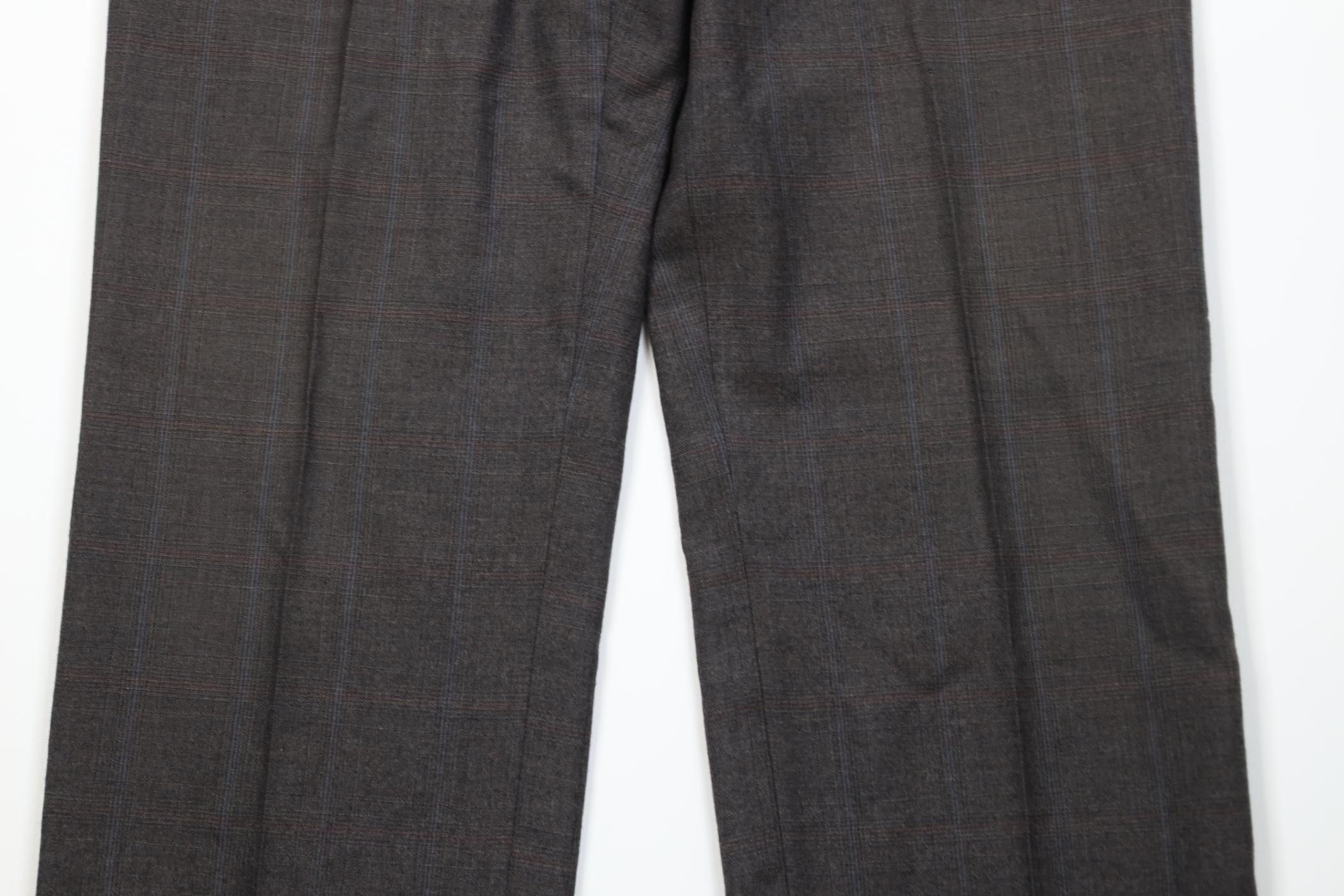 Vintage Vintage 70s Streetwear Heavy Wool Wide Leg Chino Pants USA Size US 36 / EU 52 - 3 Thumbnail