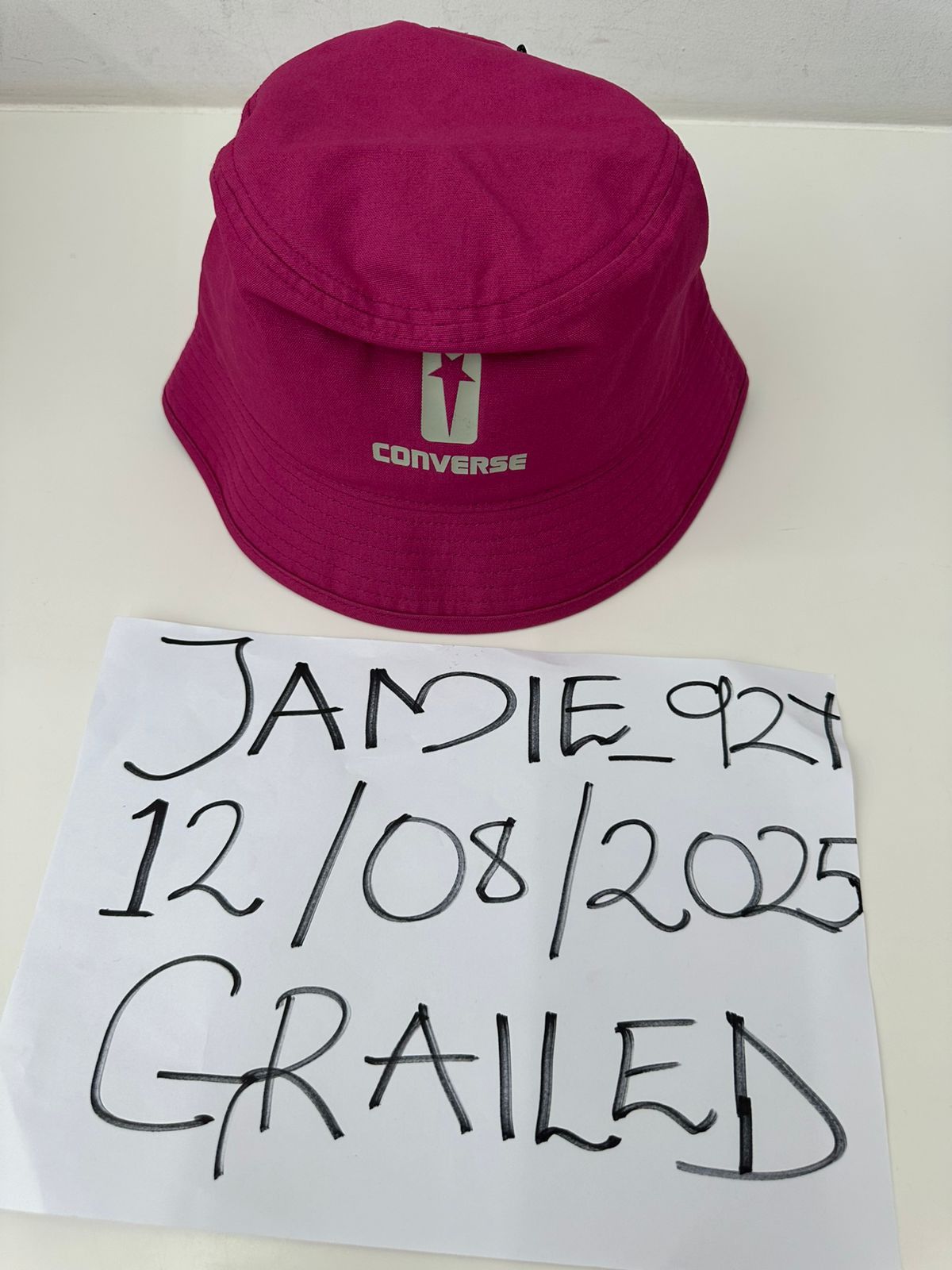 Converse × Rick Owens Drkshdw RICK OWENS BUCKET HAT Size ONE SIZE - 7 Thumbnail