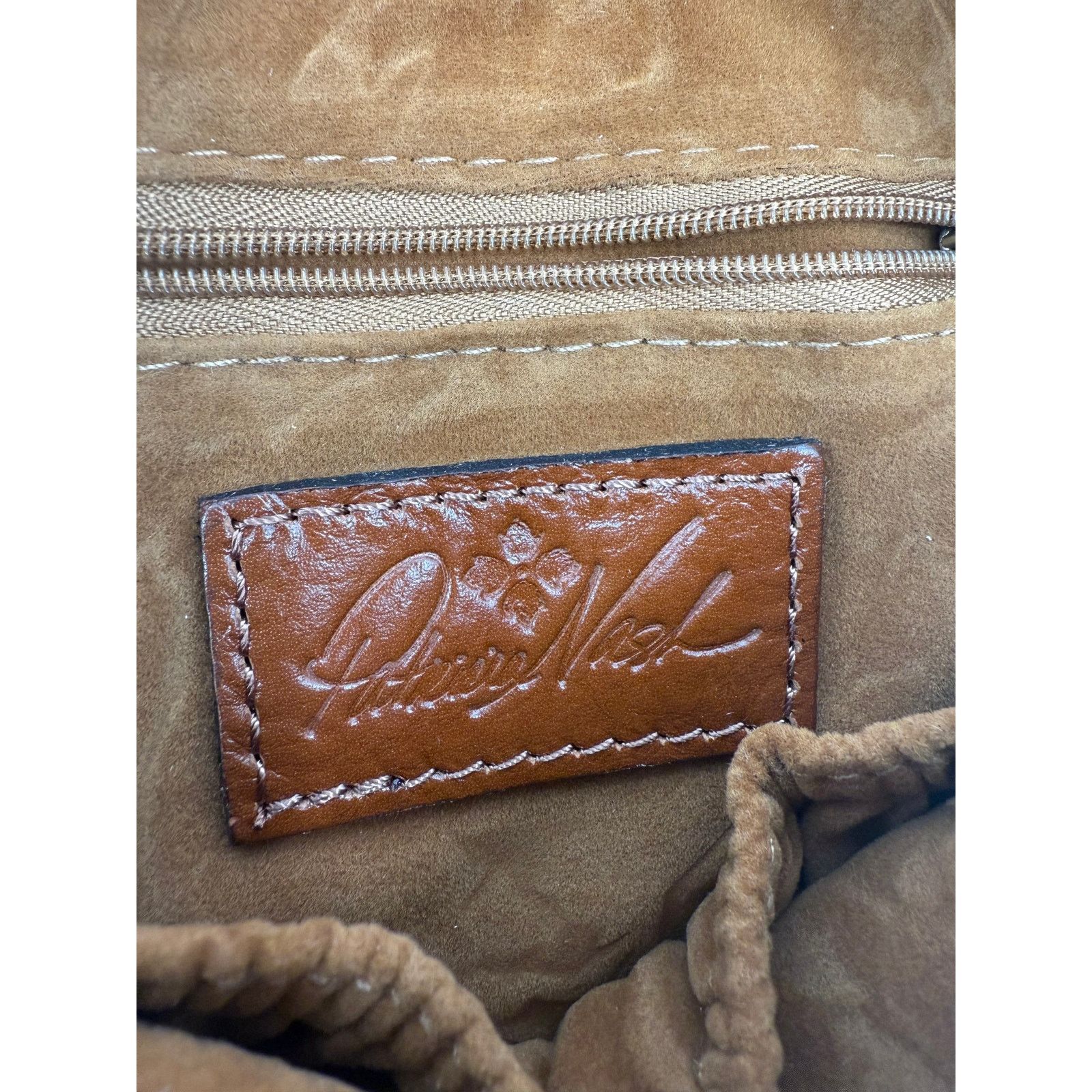 Patricia Nash NWT Patricia Nash Marisol Olive Groves Leather Sling Bag Size ONE SIZE - 8 Thumbnail