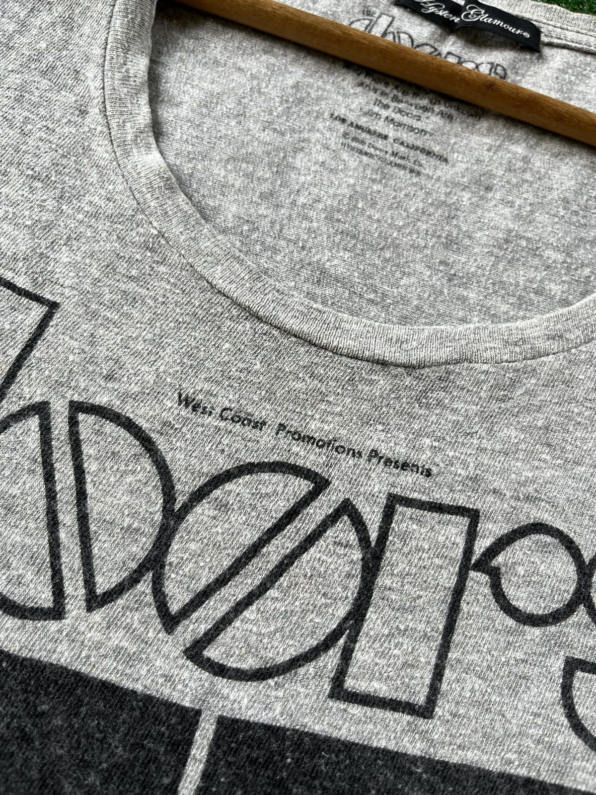 Band Tees × Hysteric Glamour × Japanese Brand RARE Hysteric Glamour x The Doors Band Big Logo Tees Size M / US 6-8 / IT 42-44 - 6 Thumbnail