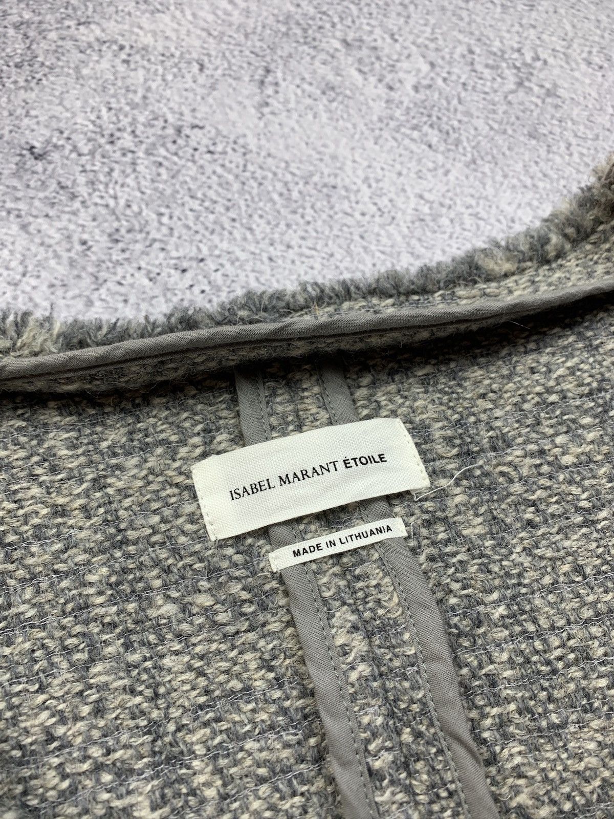 Isabel Marant Etoile Isabel Marant Etoile Leary Jacquard Wool Blend Jacket 42 Size M / US 6-8 / IT 42-44 - 5 Thumbnail