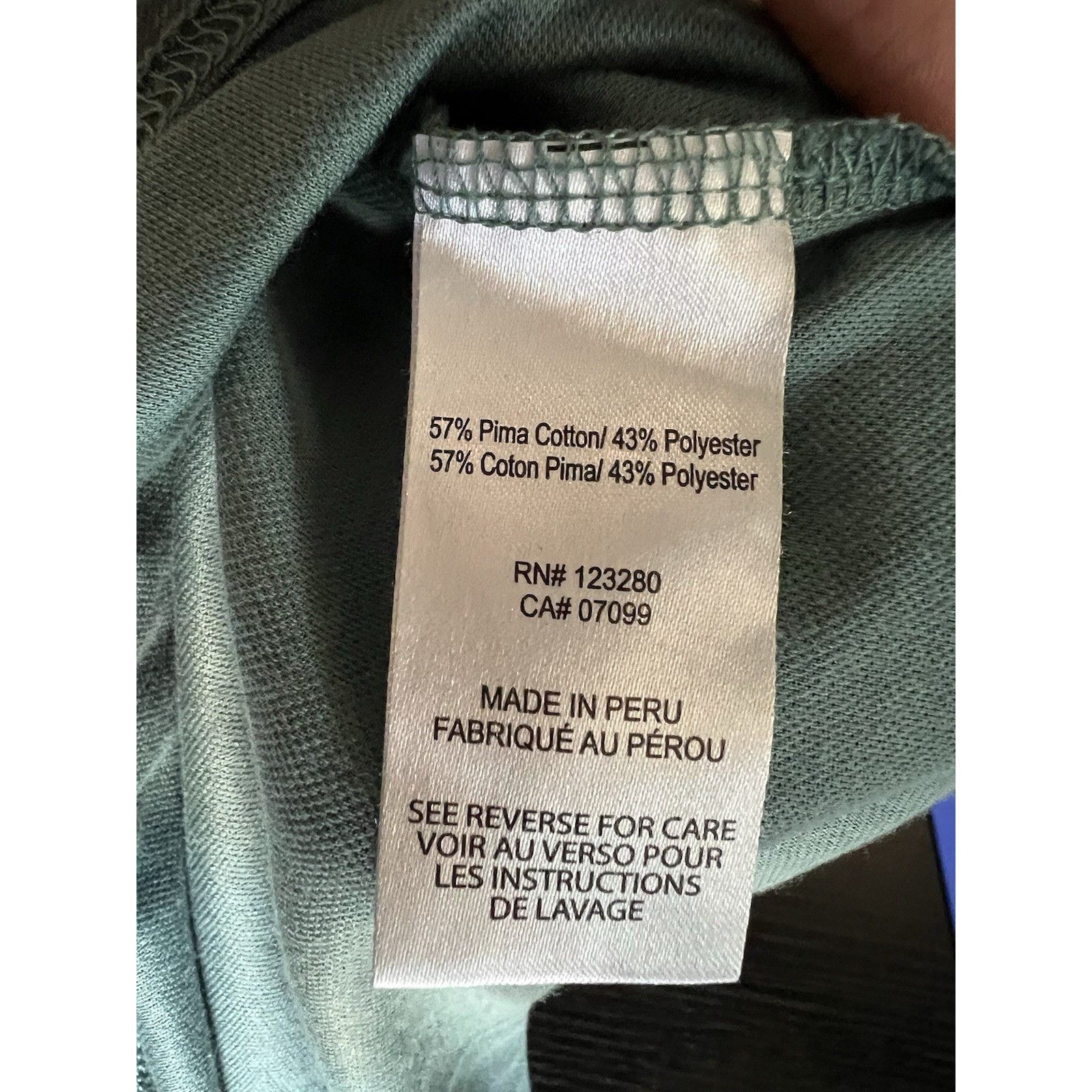 TravisMathew Travis Mathew Men’s Hidden Falls Leaf Pima Polo Shirt Size M Size US M / EU 48-50 / 2 - 8 Thumbnail