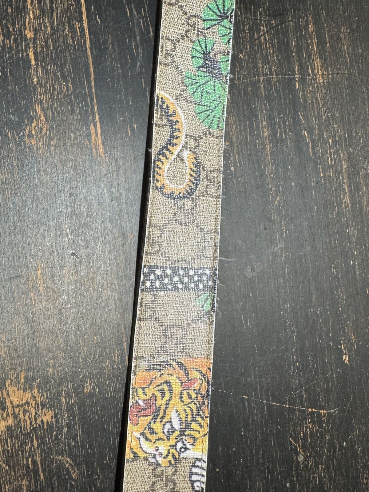 Gucci Gucci Lion GG Supreme Interlocking G Belt Buckle - Size 36 Size 36 - 7 Thumbnail