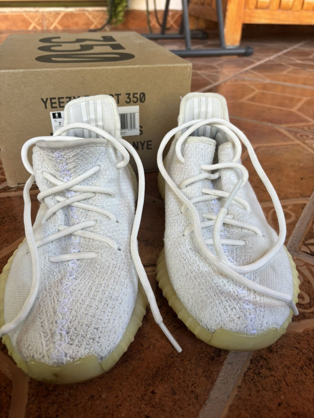 Yeezy Yeezy “cream” 350 v2 Size US 7 / IT 37 - 6 Thumbnail