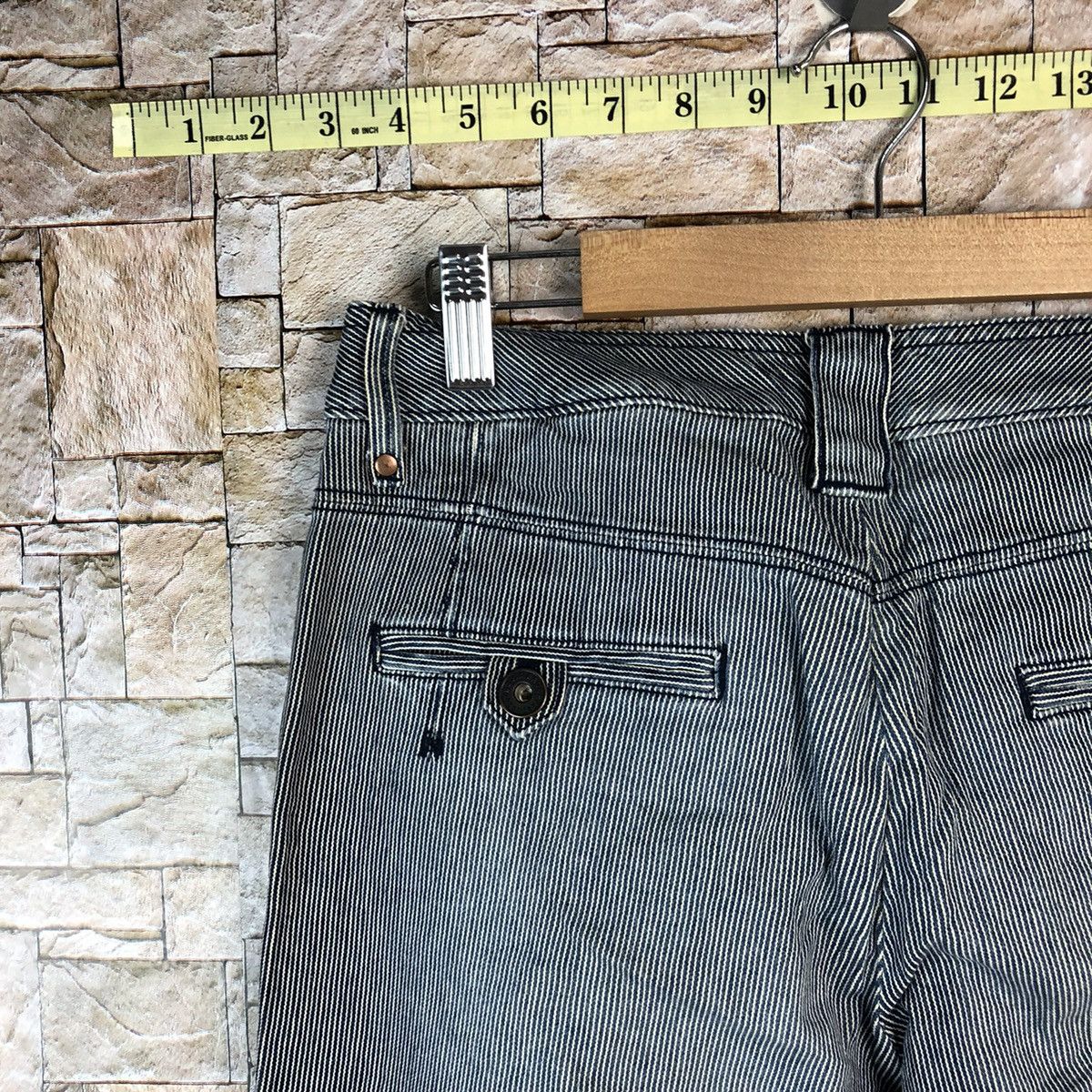 Eddie Bauer Eddie Bauer Blue Stripe Casual Pants #A1136 Size US 27 - 17 Thumbnail