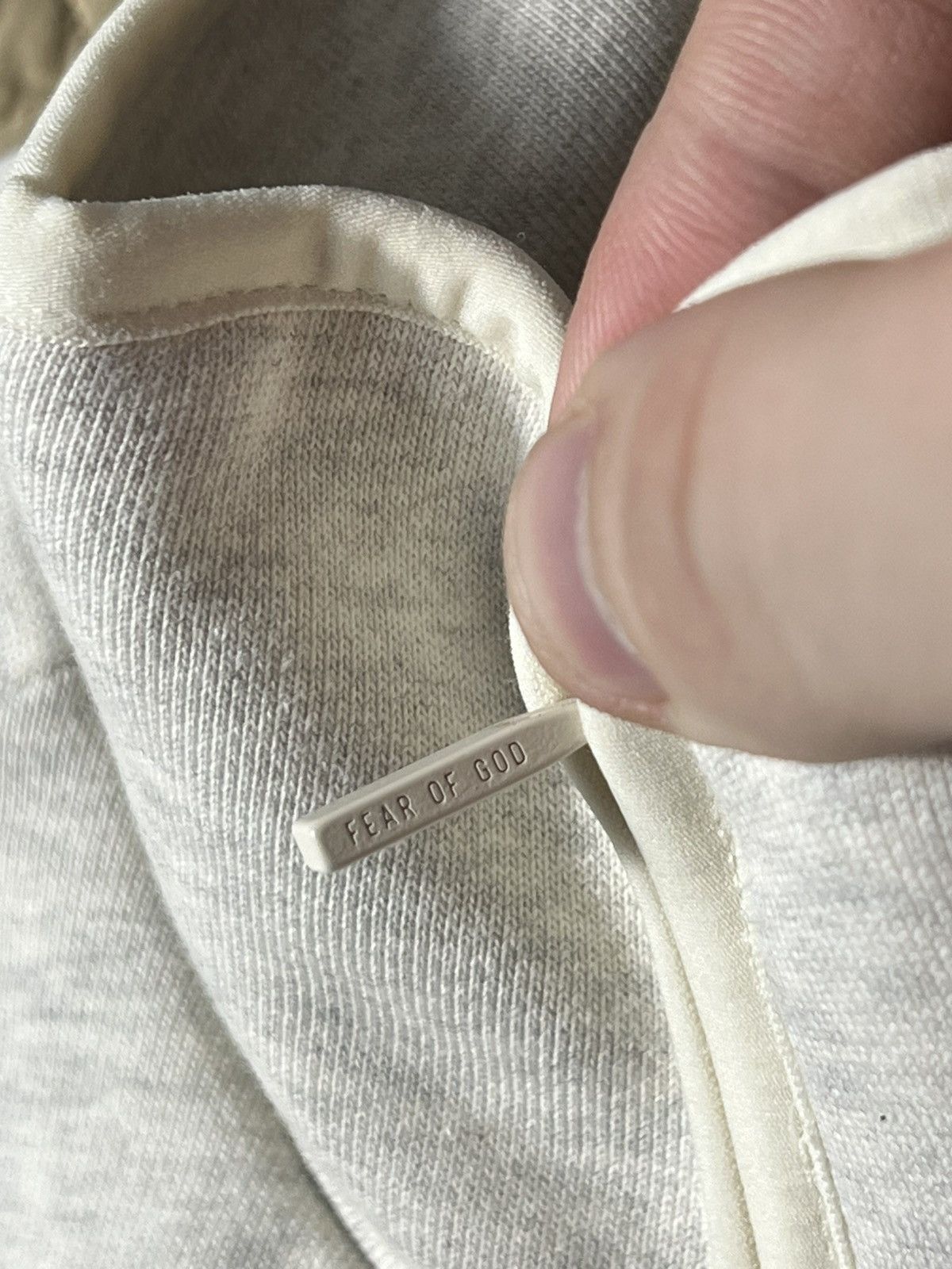 Adidas × Fear of God Adidas x Fear of God Athletics Track Jacket Oatmeal Full Zip Size US M / EU 48-50 / 2 - 7 Thumbnail