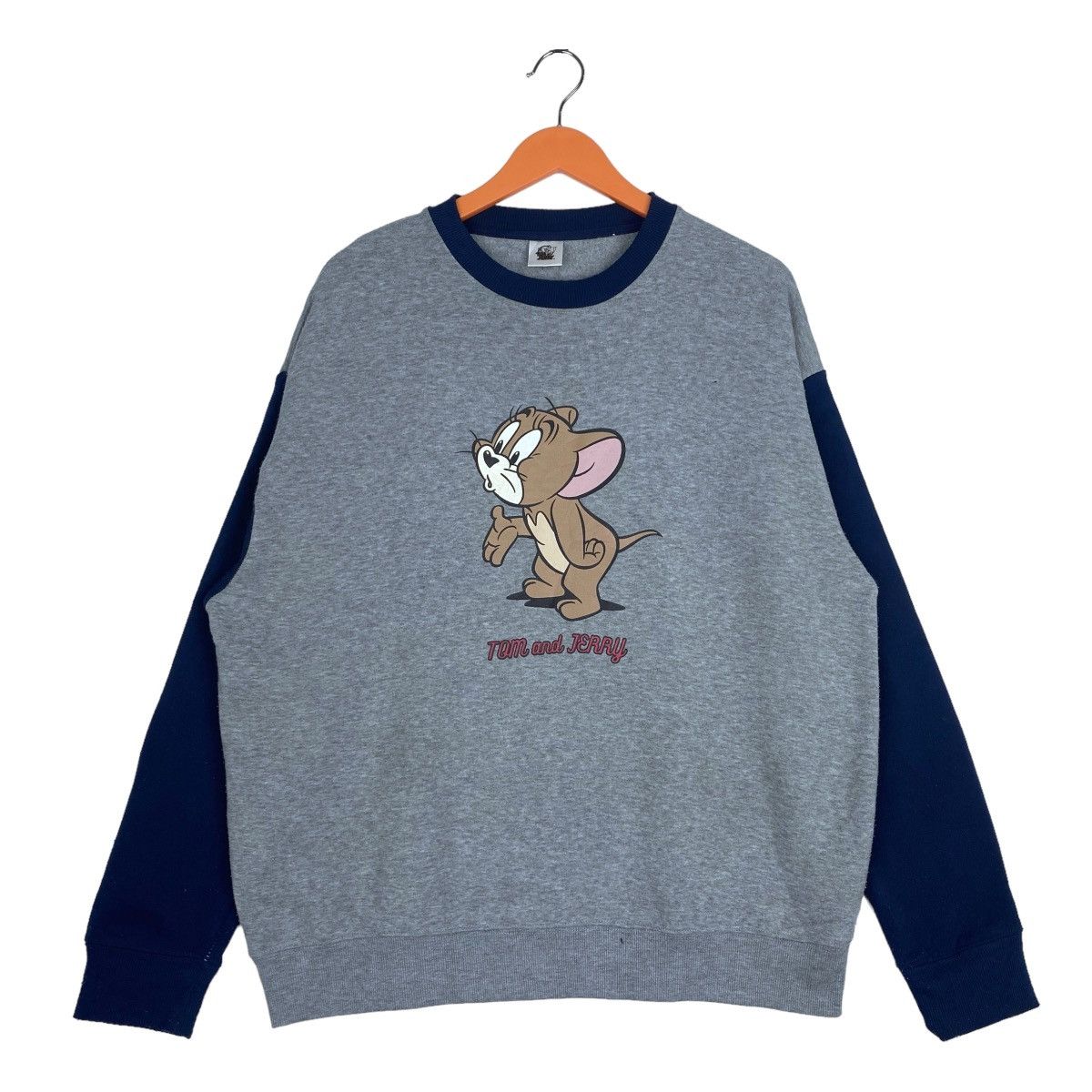 Designer × Vintage Tom & Jerry Sweatshirt Crewneck Pull Over Jumper Size US XL / EU 56 / 4 - 1 Thumbnail