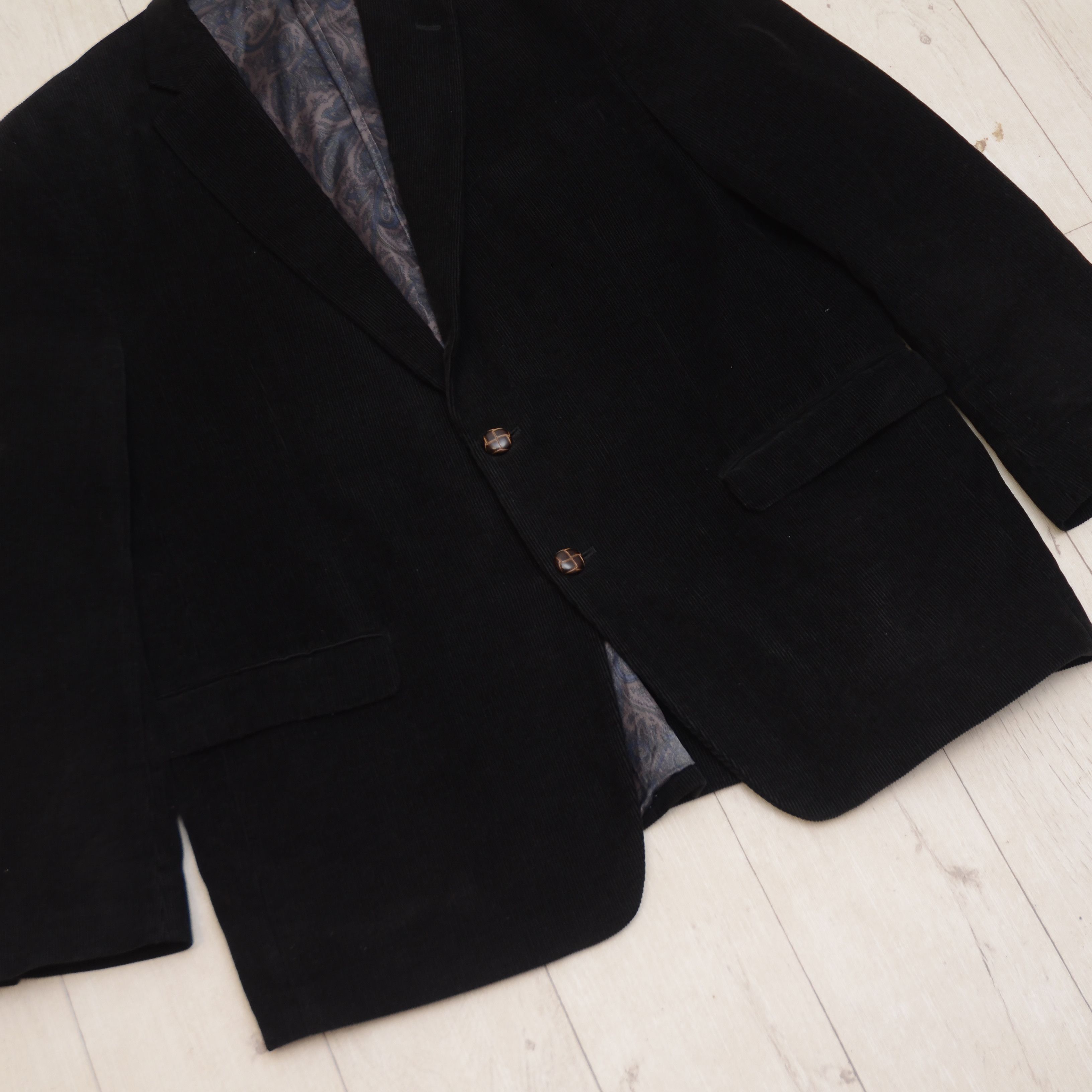 Ralph Lauren Ralph Lauren Corduroy Blazer Jacket R44 Elbow Patches Size 44R - 4 Thumbnail