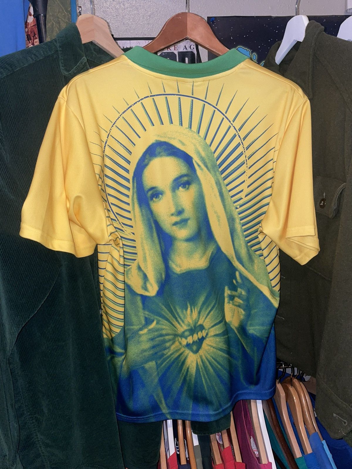Bravest Studios YELLOW MARY JERSEY V2 blue and green polo shirt