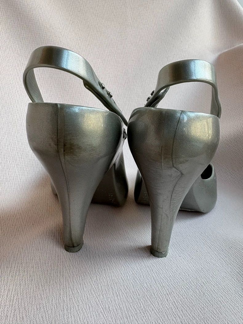 Vivienne Westwood Vivienne Westwood Silver ball shoes and high heels Size US 7.5 / IT 37.5 - 5 Thumbnail