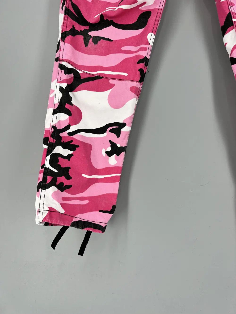 Vintage Pink Camo BDU Cargo Pants Design Style Travis Scott Size 32" / US 10 / IT 46 - 3 Thumbnail