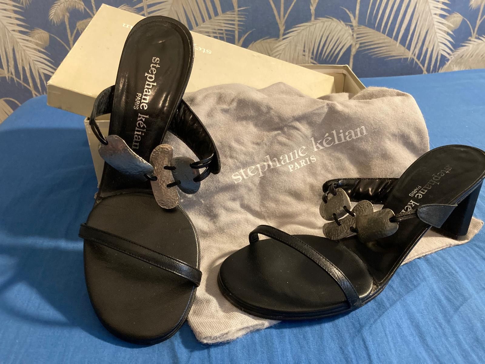 Other STEPHANE KELIAN, MADRAS SANDALS Size US 8.5 / IT 38.5 - 1 Thumbnail