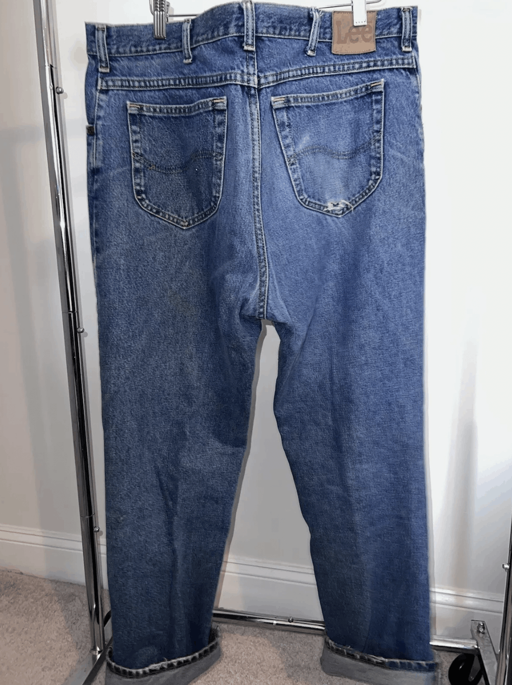 Lee Vintage 90S Lee Jeans 38 X 31 Size US 38 / EU 54 - 2 Thumbnail