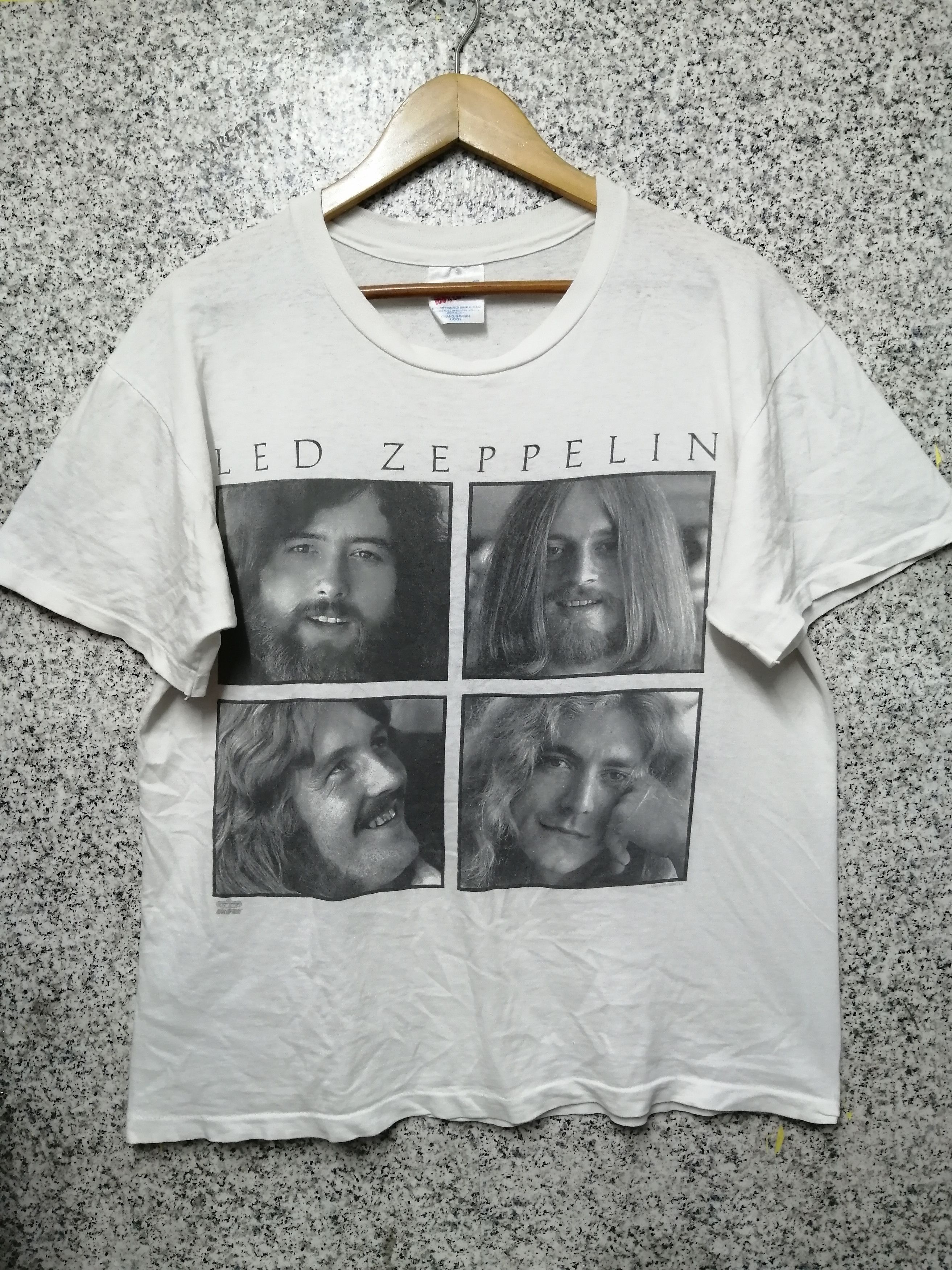 Band Tees × Vintage 1993 VINTAGE LED ZEPPELIN VERY RARE Size US L / EU 52-54 / 3 - 1 Thumbnail