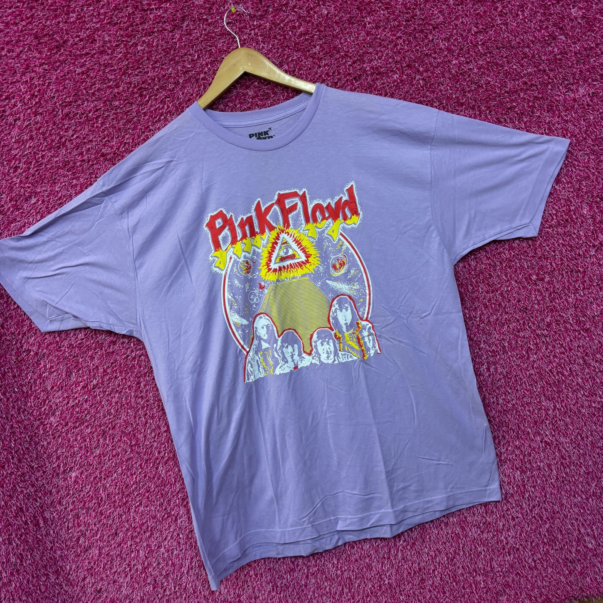 Pink Floyd Pink Floyd All Seeing Cosmic Pyramid Psychedelic Rock Tee 2x Size US XXL / EU 58 / 5 - 3 Thumbnail