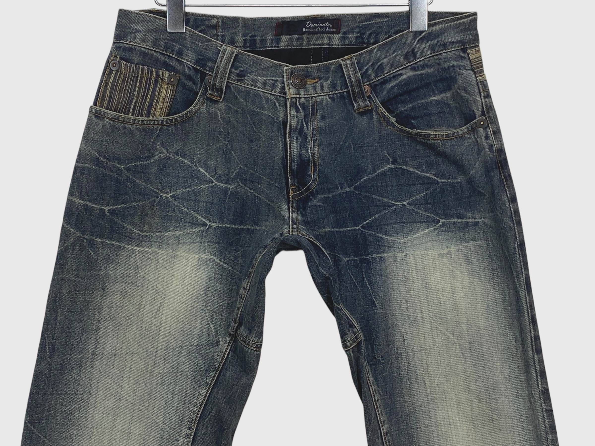 Japanese Brand Dominates Jeans Aztec Trimming Jeans Japanese Jeans Size US 32 / EU 48 - 3 Thumbnail